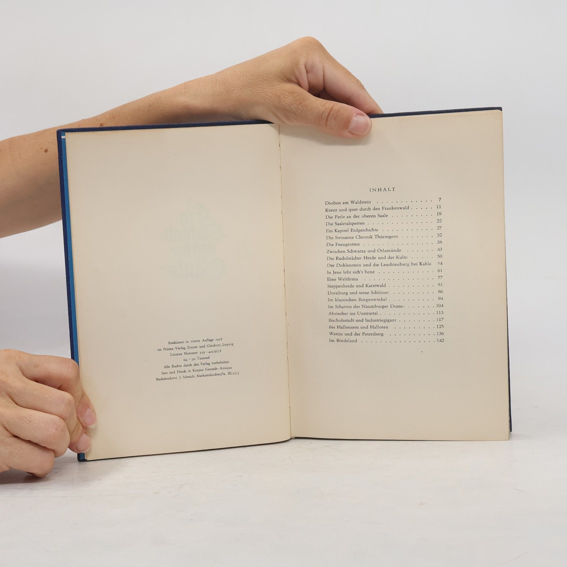 Gerhardt Schmidt Ein buchlein von der Saale
