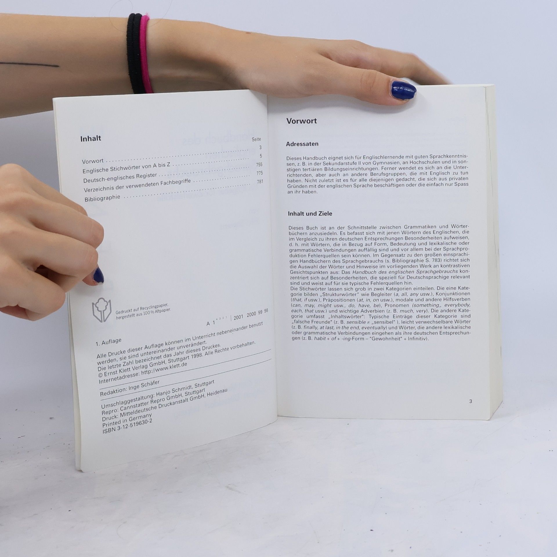 John Stevens Handbuch des englischen Sprachgebrauchs