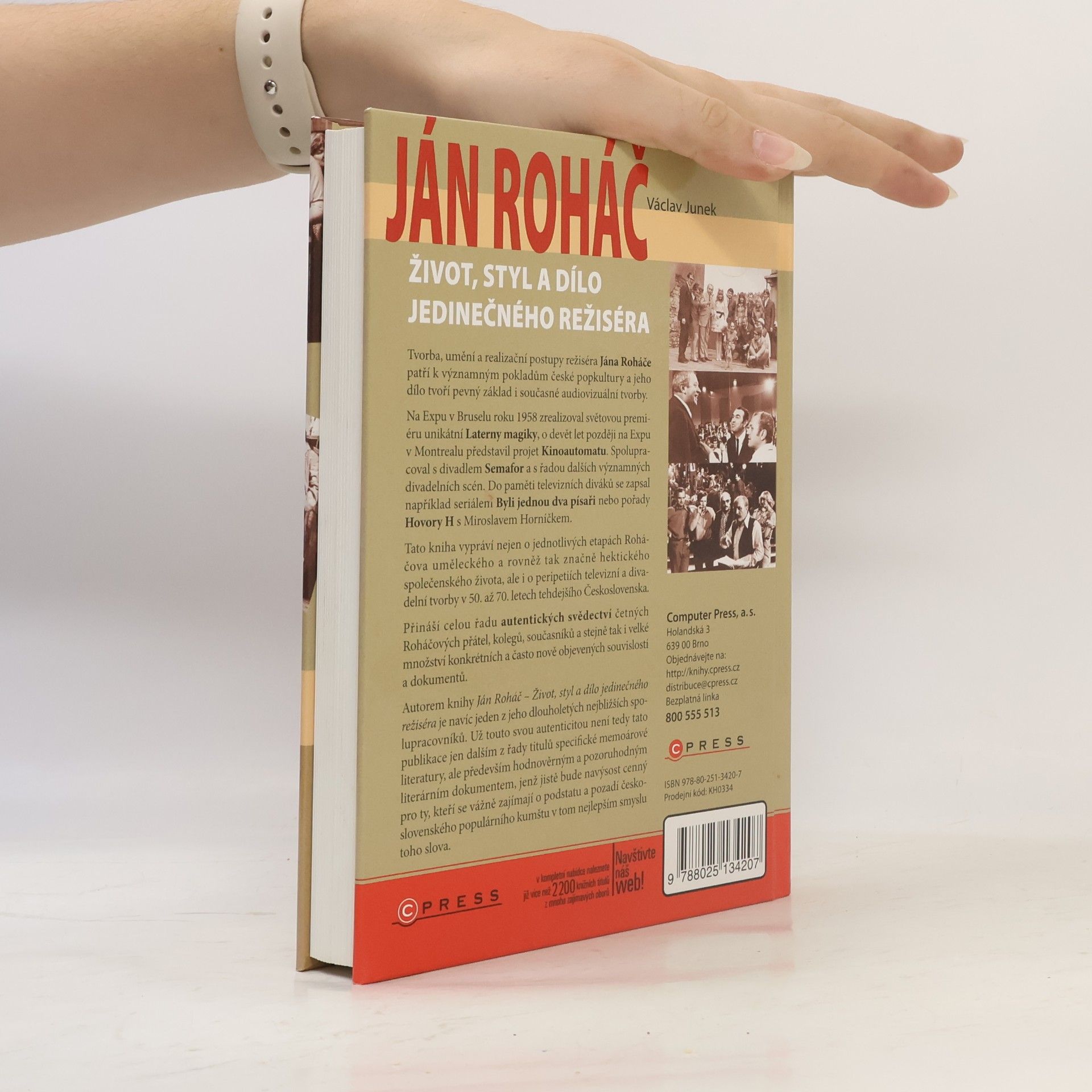 Václav Junek Ján Roháč. Život, styl a dílo jedinečného režiséra