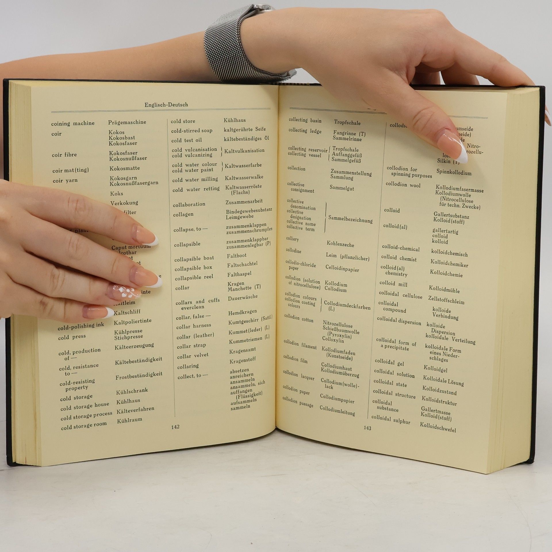 Various authors Technological Dictionary for Industries Consuming Dyestuffs and Textile Auxiliaries