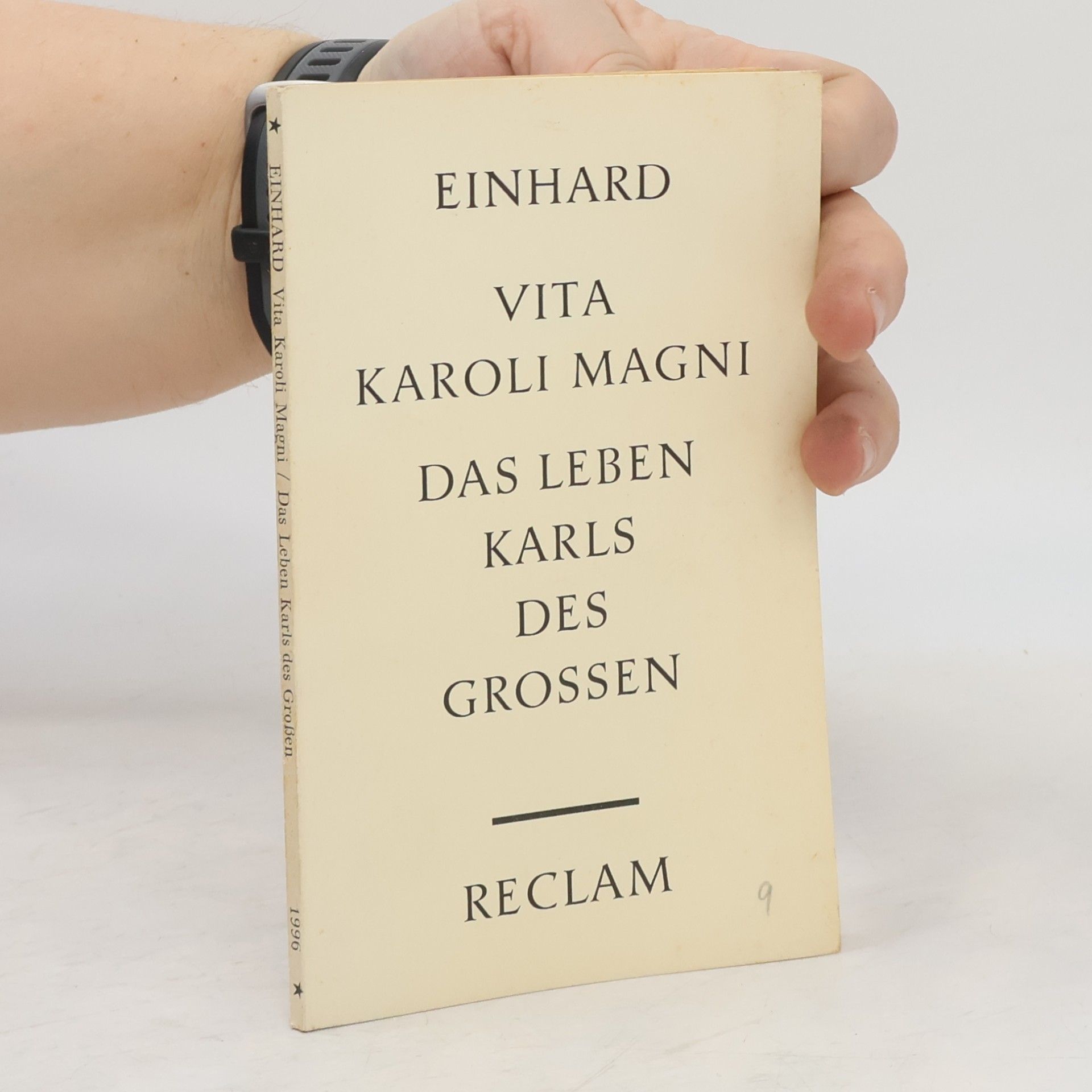 Einhardus Das Leben Karls des Grossen