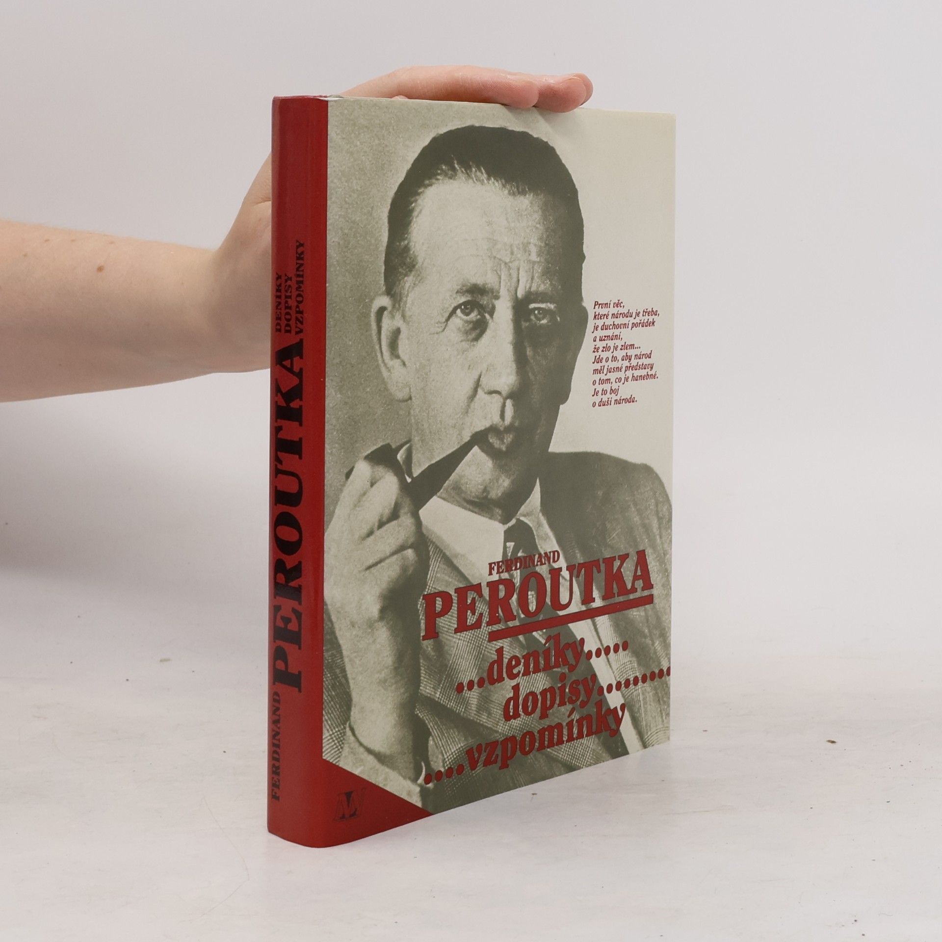 Ferdinand Peroutka : deníky, dopisy, vzpomínky