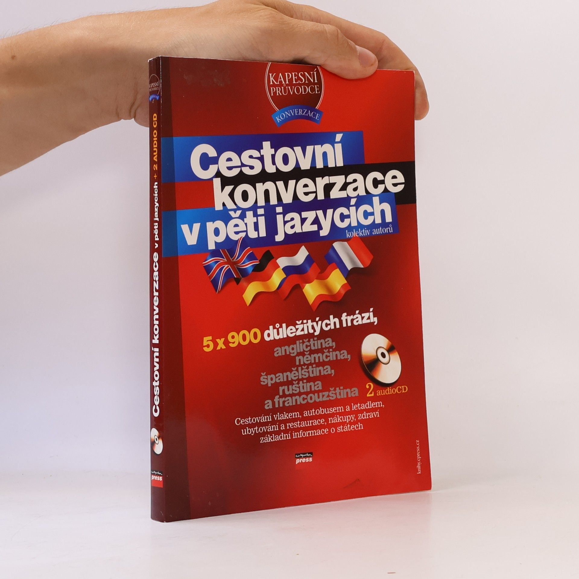 Autorenkollektiv Cestovní konverzace v pěti jazycích : [angličtina, němčina, španělština, ruština a francouzština]