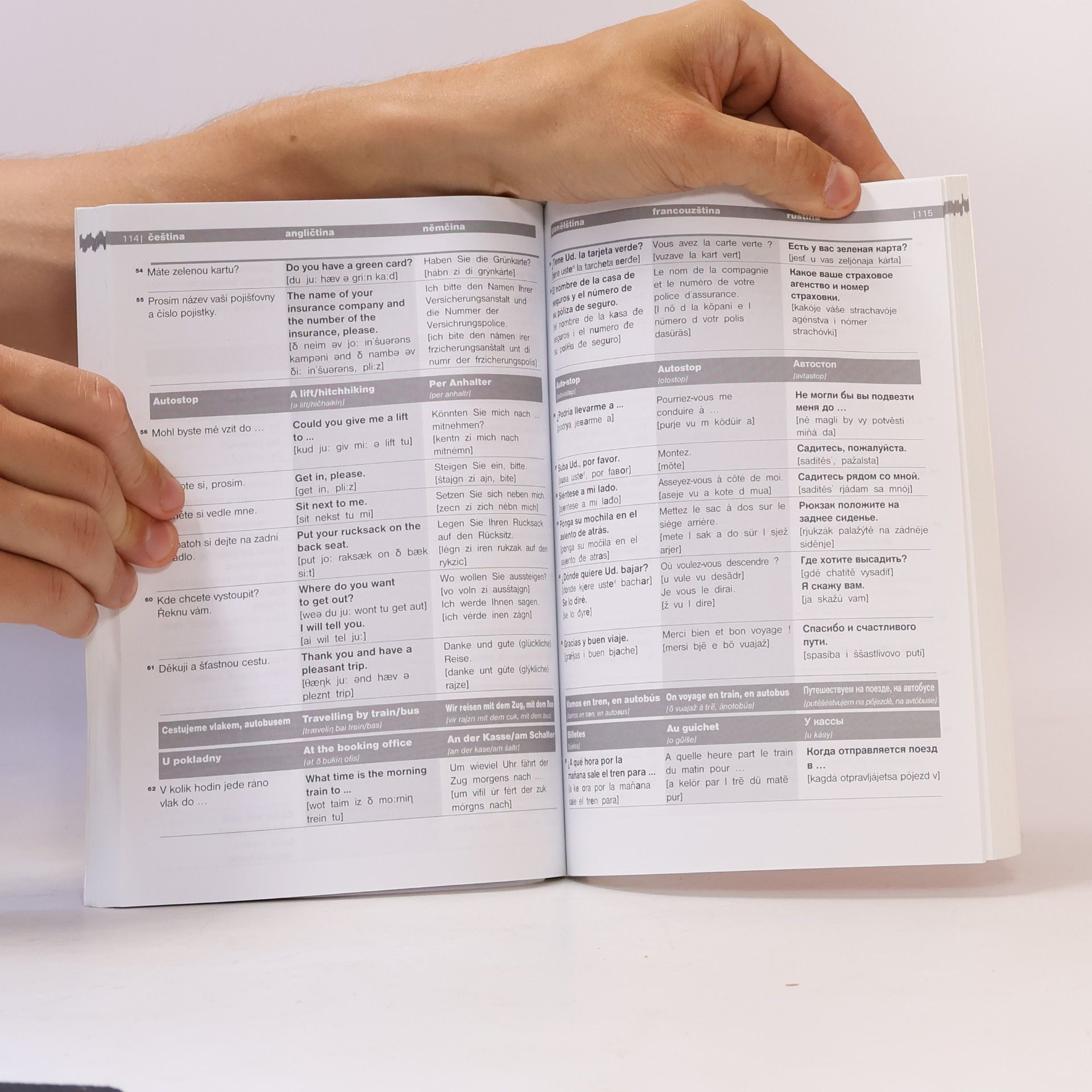 Autorenkollektiv Cestovní konverzace v pěti jazycích : [angličtina, němčina, španělština, ruština a francouzština]
