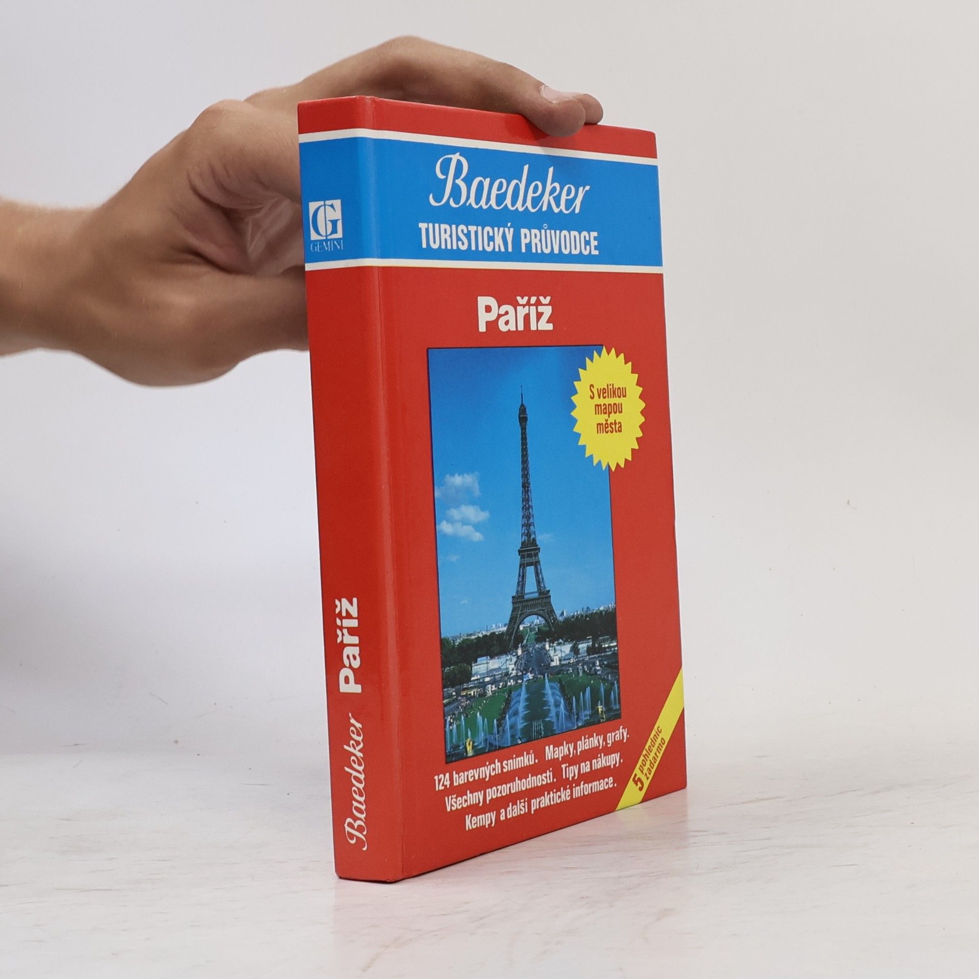 Florian Baedeker Paříž. Baedeker. Turistický průvodce
