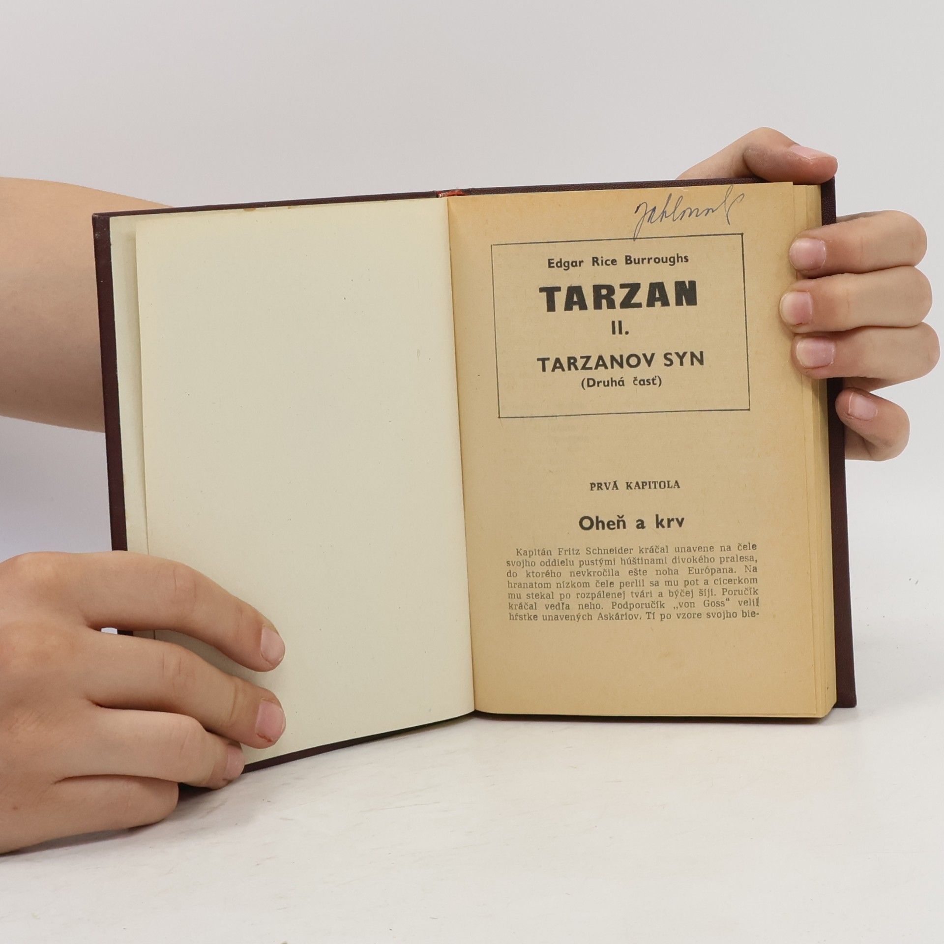Edgar Rice Burrroughs Tarzan II. Tarzanov syn