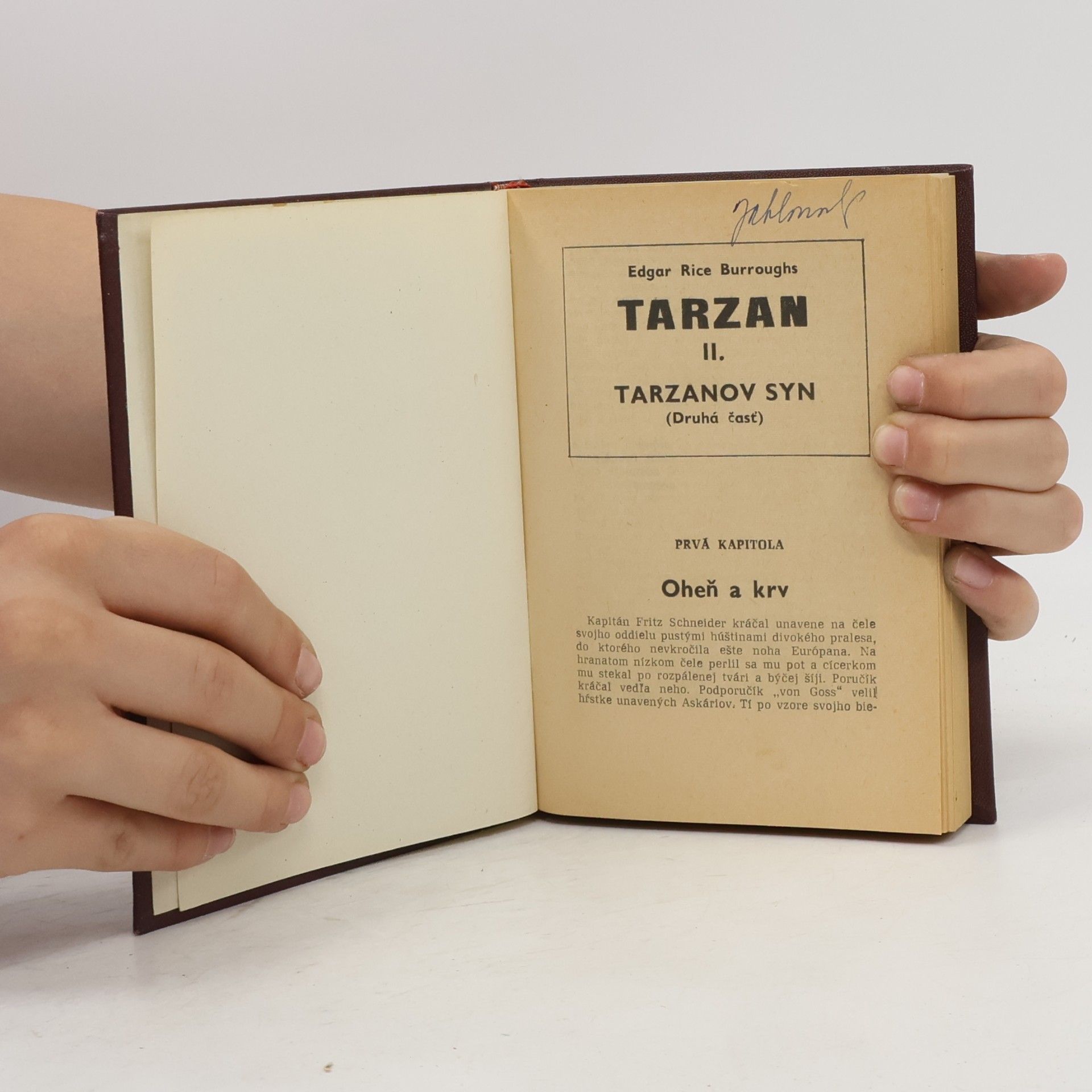 Edgar Rice Burrroughs Tarzan II. Tarzanov syn