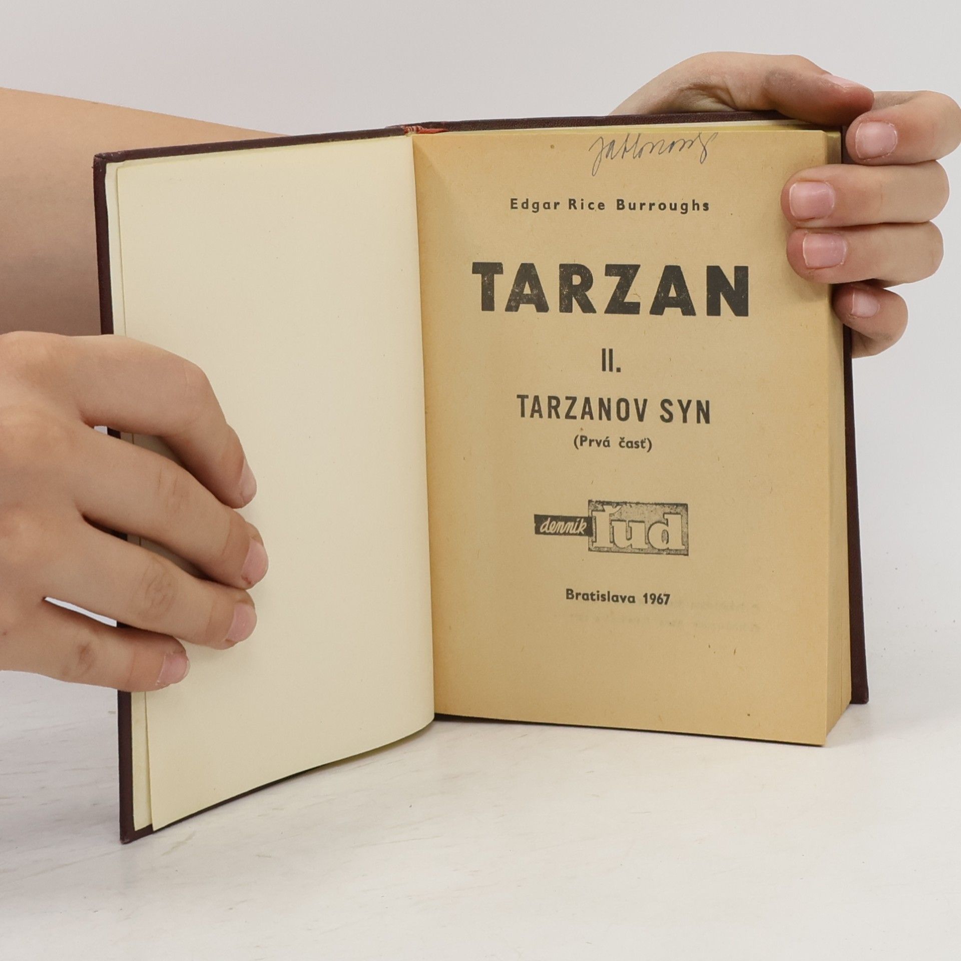 Edgar Rice Burrroughs Tarzan II. Tarzanov syn