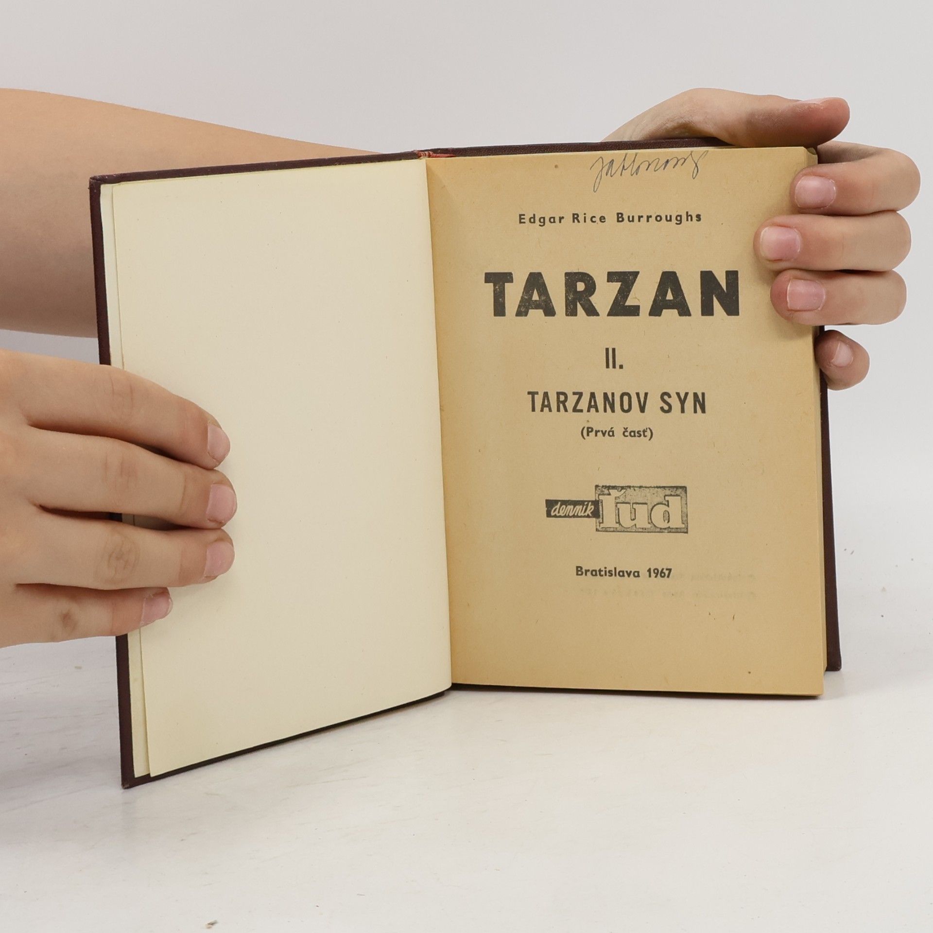 Edgar Rice Burrroughs Tarzan II. Tarzanov syn