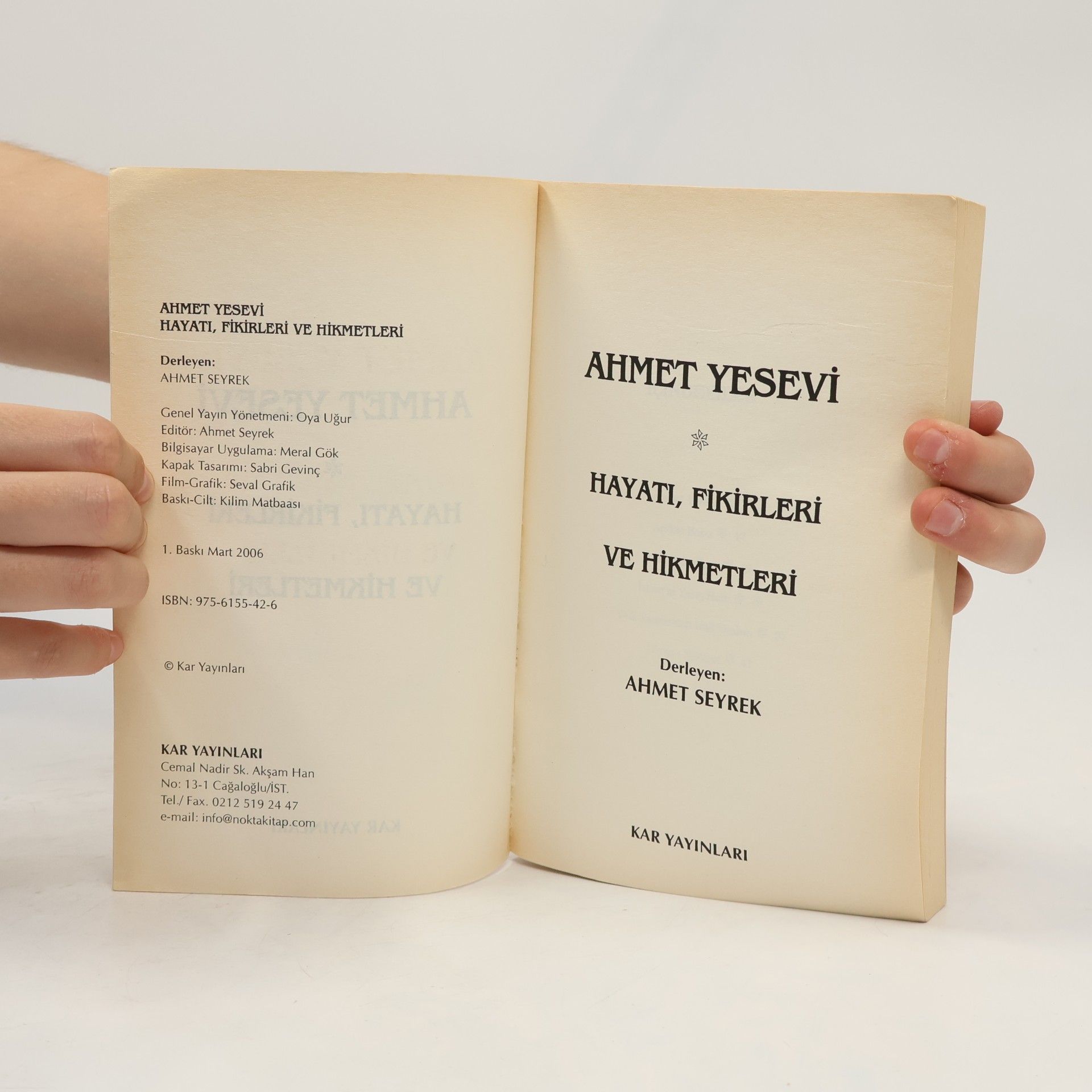 Ahmet Seyrek Ahmet Yesevi
