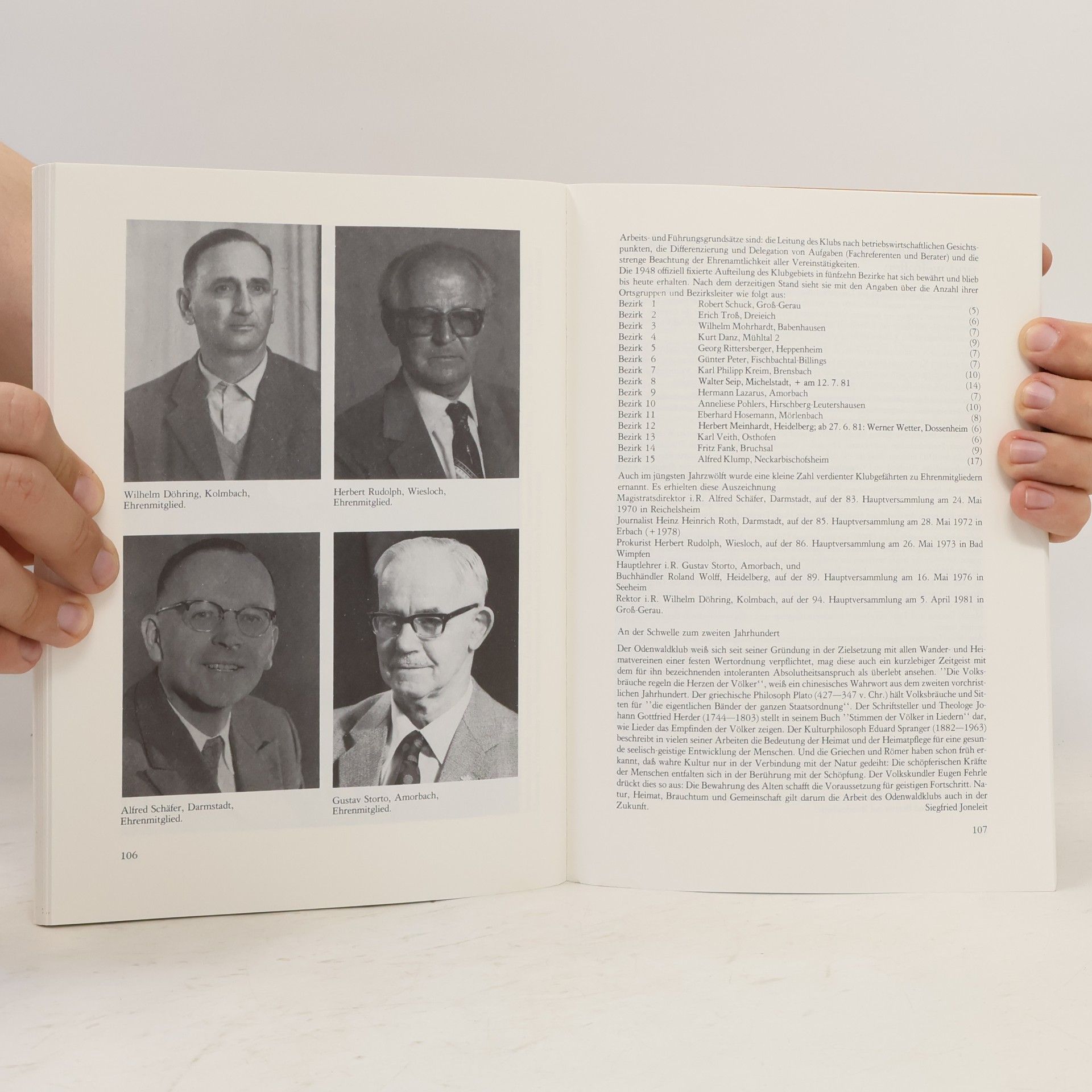 kolektiv Hundert Jahre Odenwaldklub 1882-1982