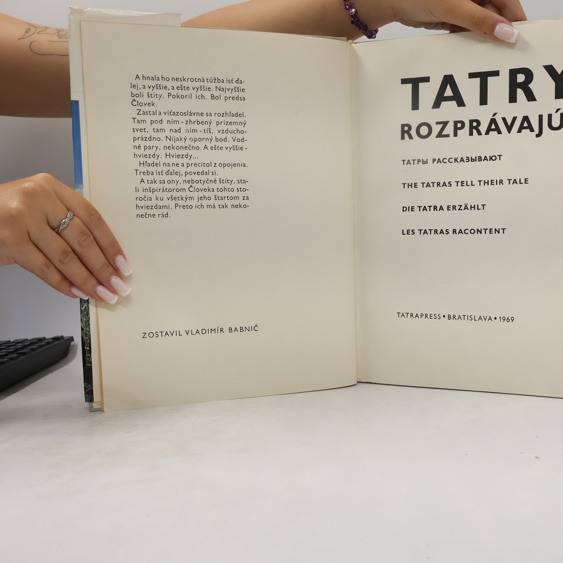 Vladimír Babnič Tatry rozprávajú