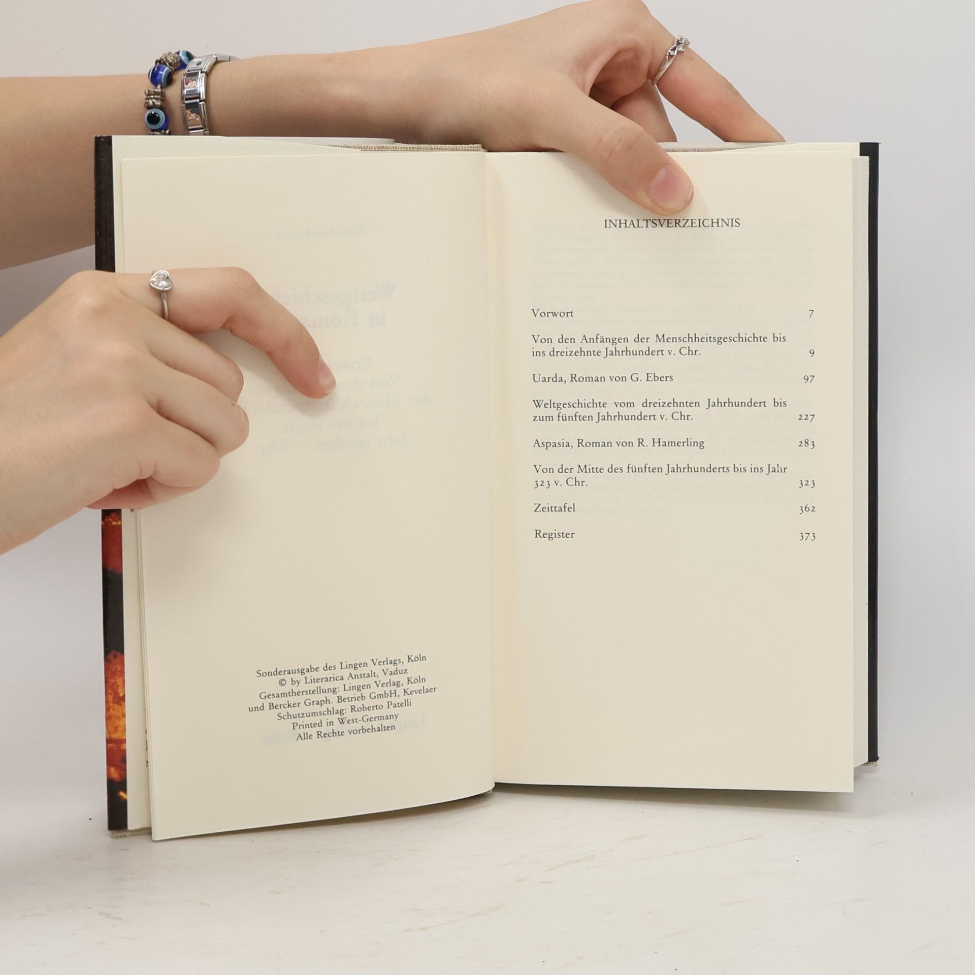 Paul Frischauer Weltheschichte in Romanen