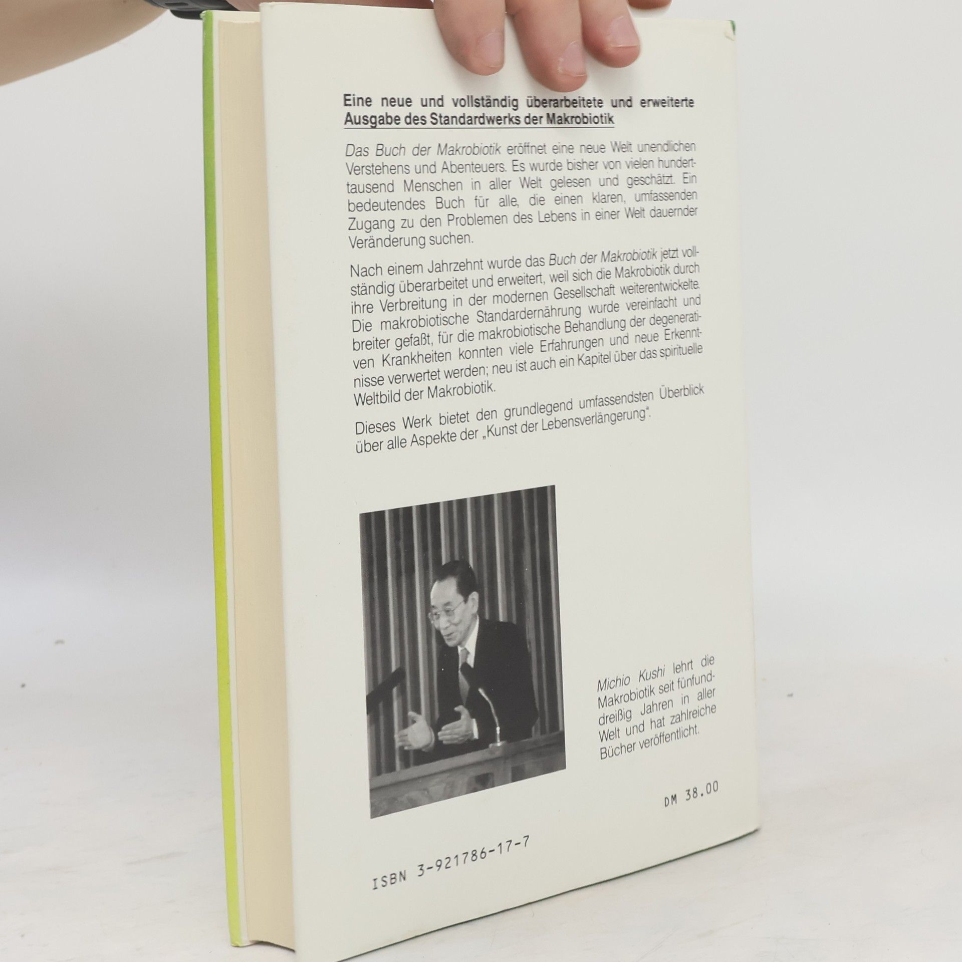 Michio Kushi Das Buch der Makrobiotik