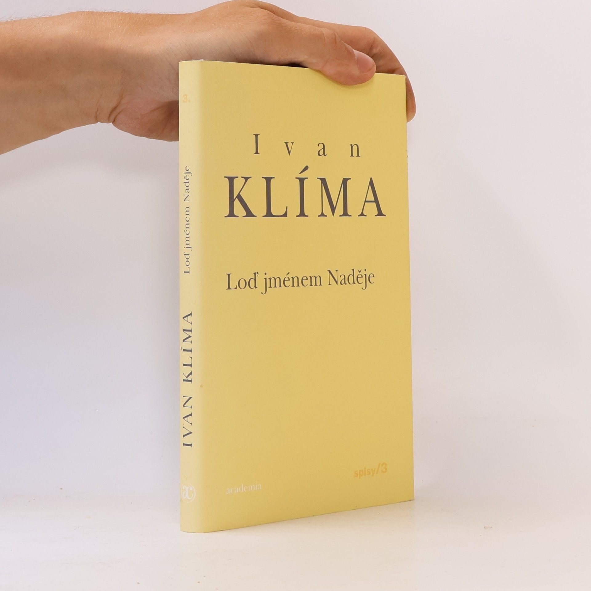 Ivan Klíma Loď jménem Naděje. Spisy 3. díl