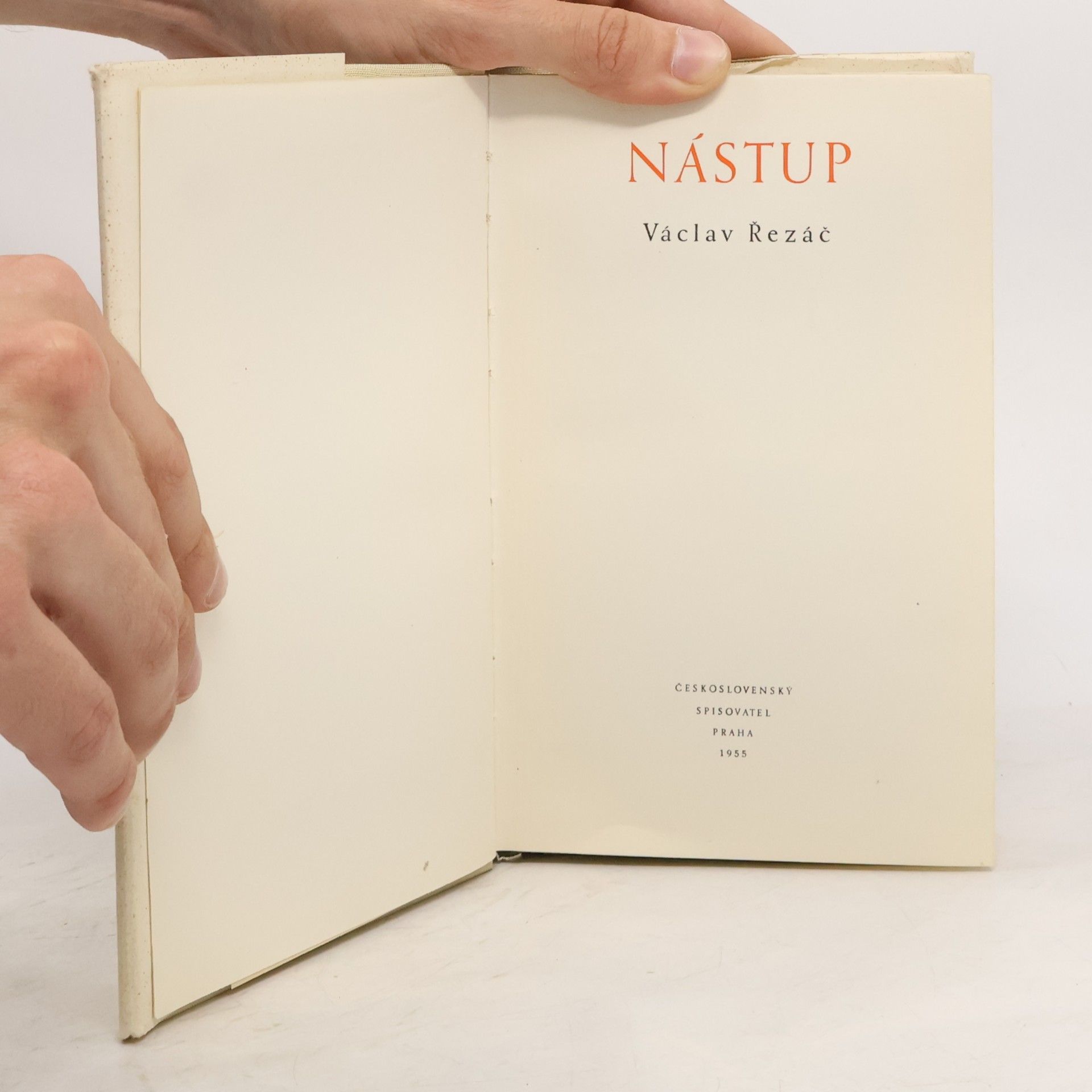 Václav Řezáč Nástup