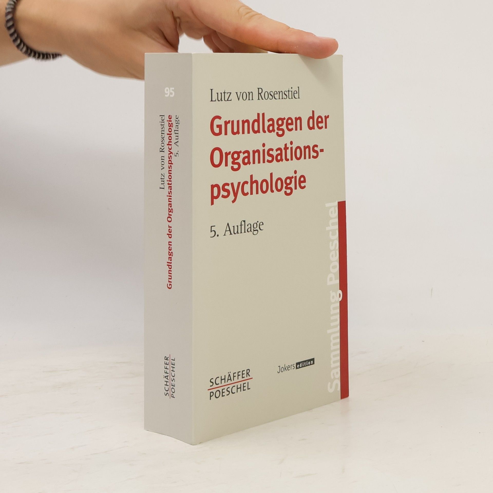 Lutz Rosenstiel Grundlagen der Organisationspsychologie