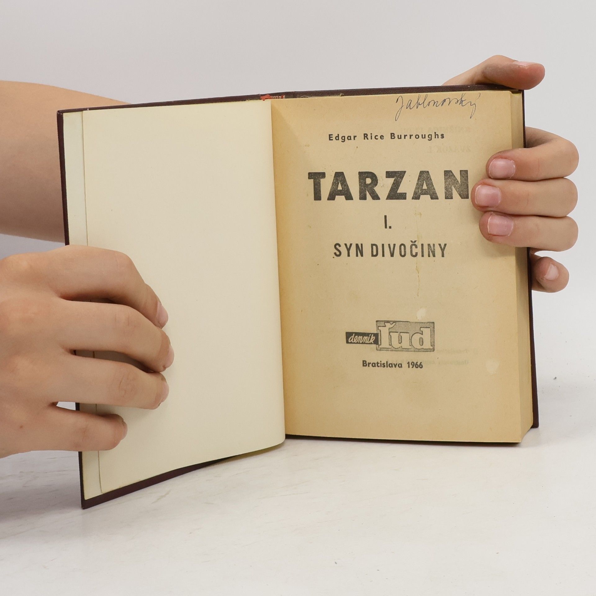 Edgar Rice Burrroughs Tarzan I. Syn divočiny