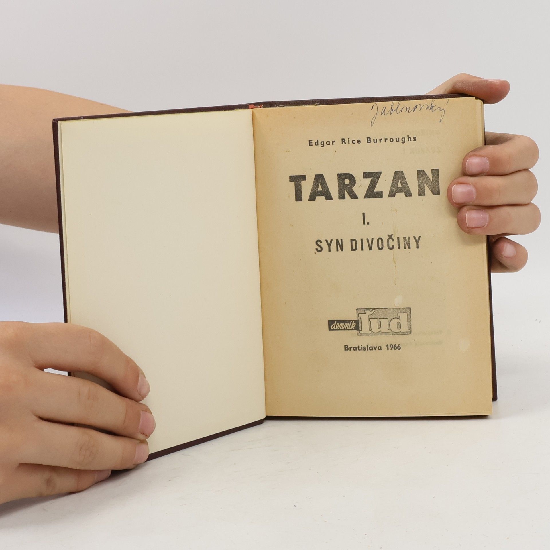 Edgar Rice Burrroughs Tarzan I. Syn divočiny