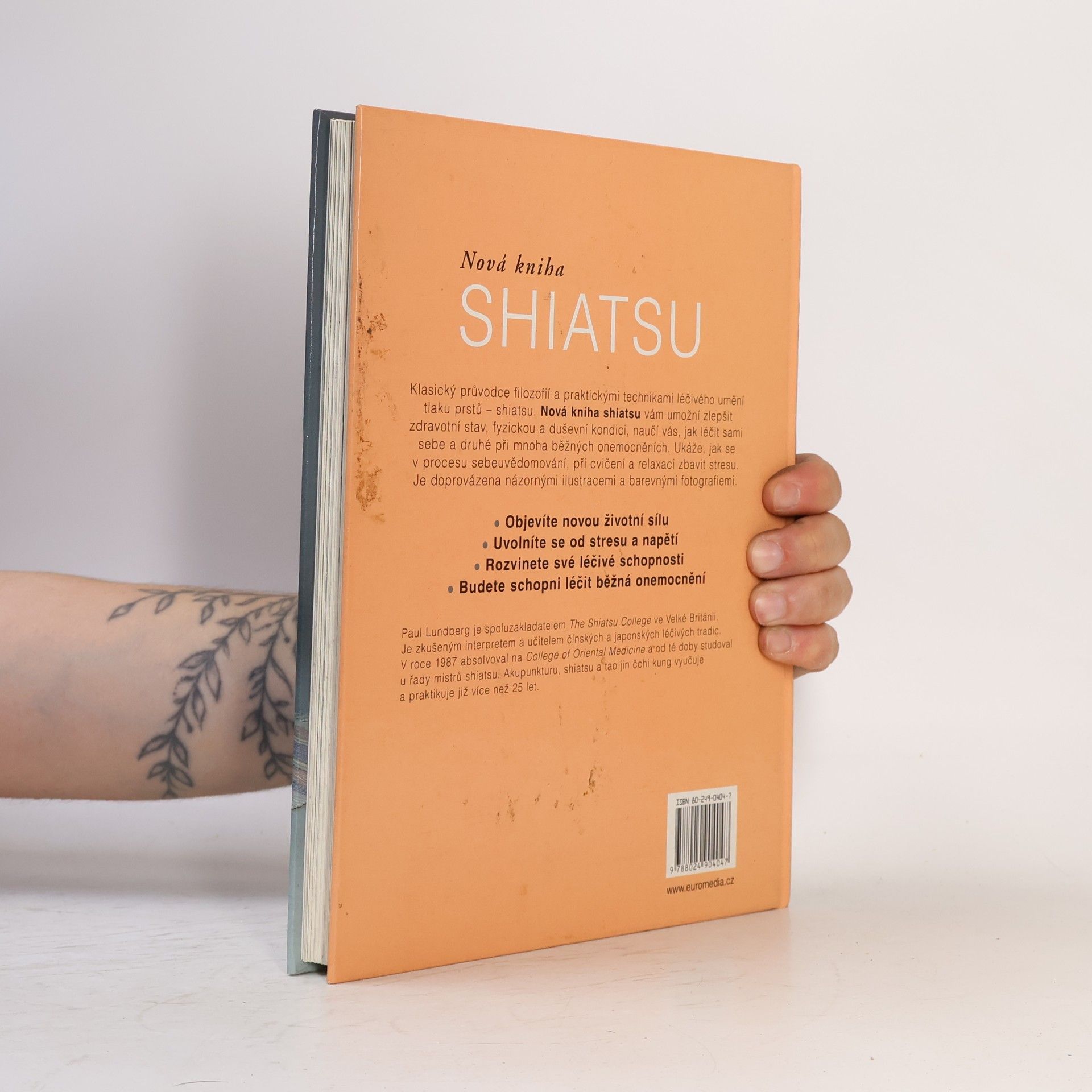 Paul Lundberg Nová kniha shiatsu