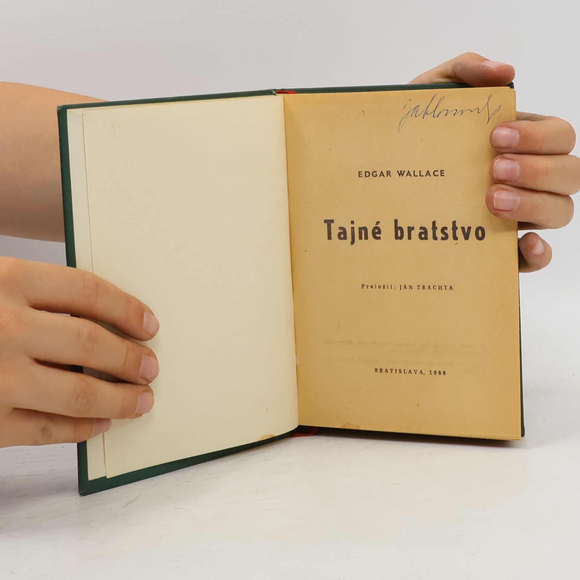Bryan Edgar Wallace Tajné bratrstvo