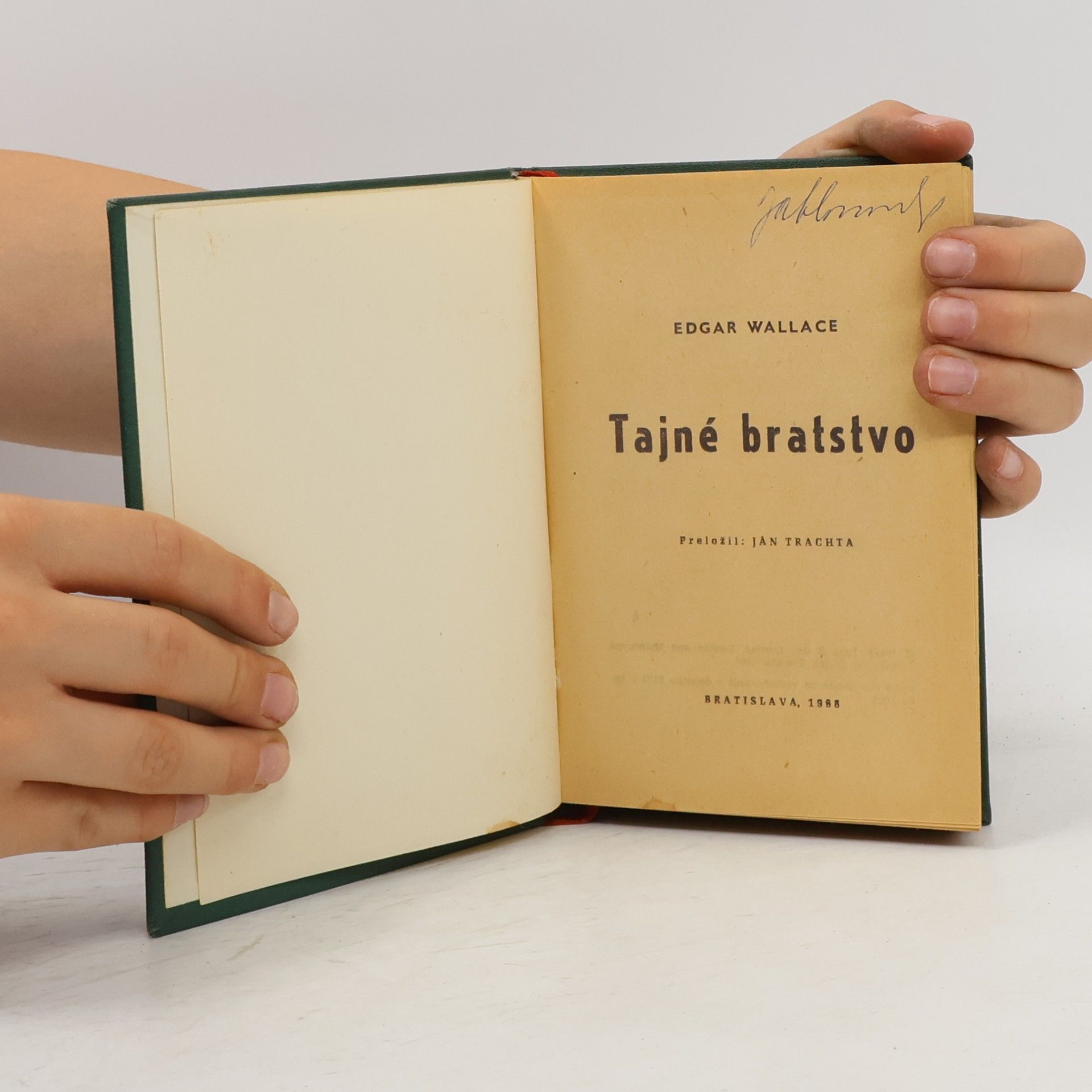 Bryan Edgar Wallace Tajné bratrstvo