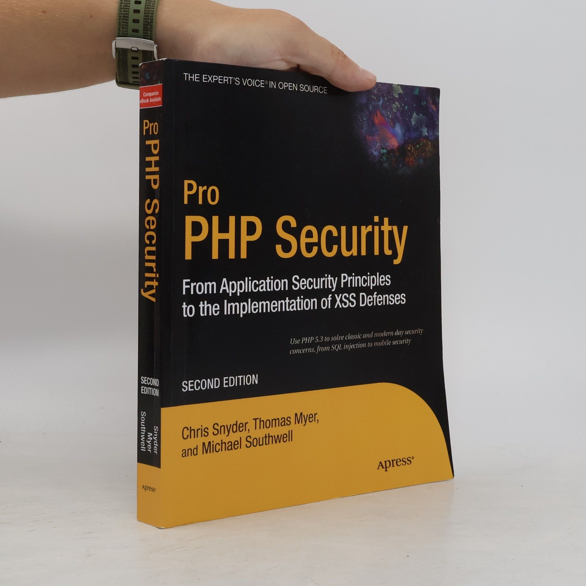 Chris Snyder The Expert's Voice in Open Source: Pro PHP Security