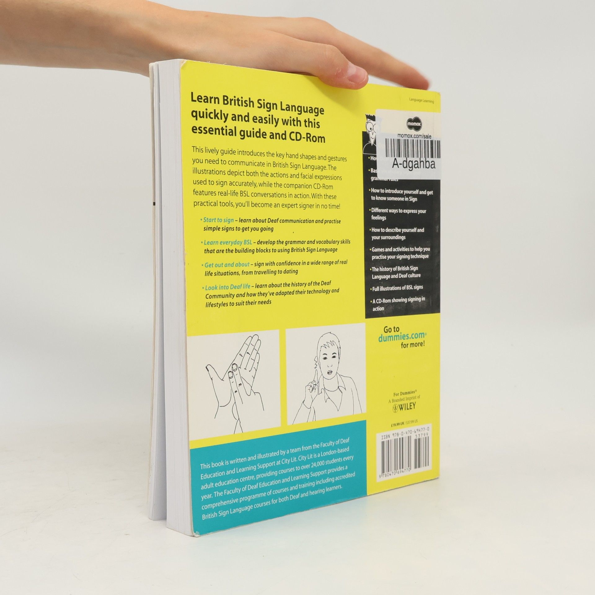 Felicity Brooks British Sign Language For Dummies