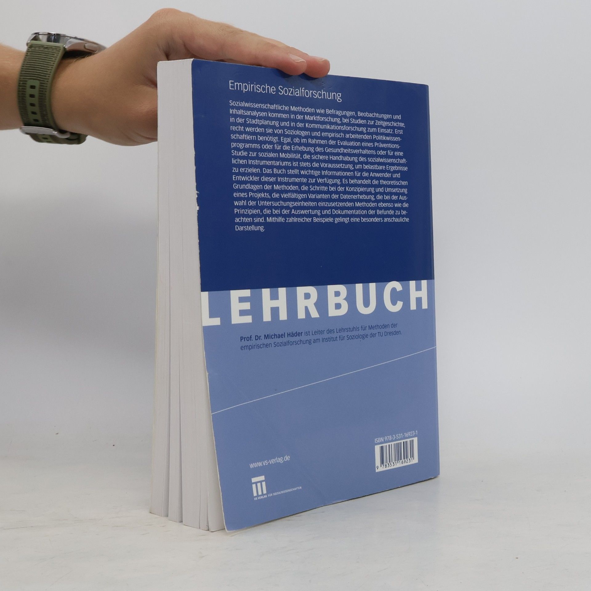 Michael Häder Empirische Sozialforschung - 2., überarbeitete Auflage - Lehrbuch