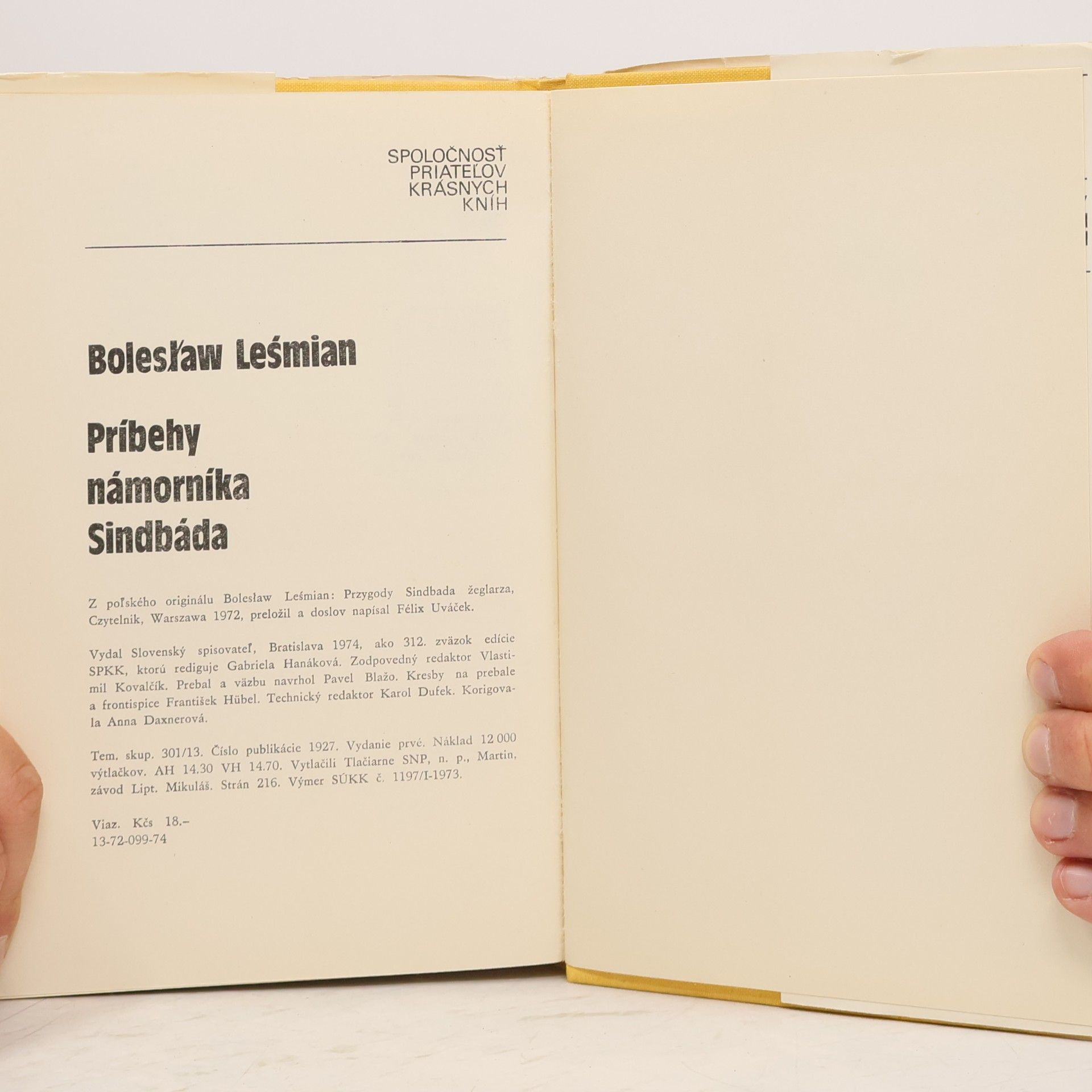 Boleslaw Lesmían Príbehy námorníka Sindbáda