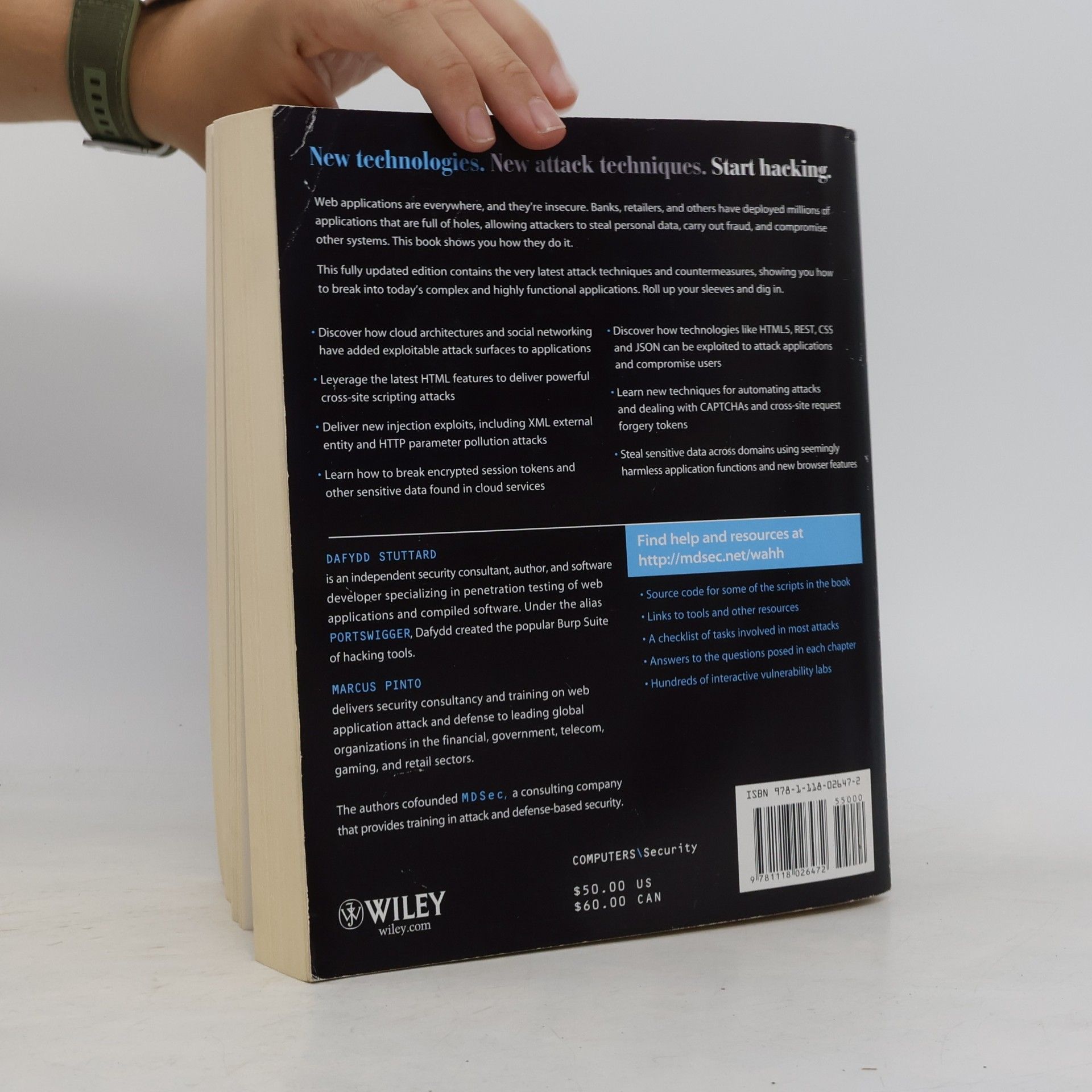ProQuest The Web Application Hacker's Handbook Finding and Exploiting Security Flaws