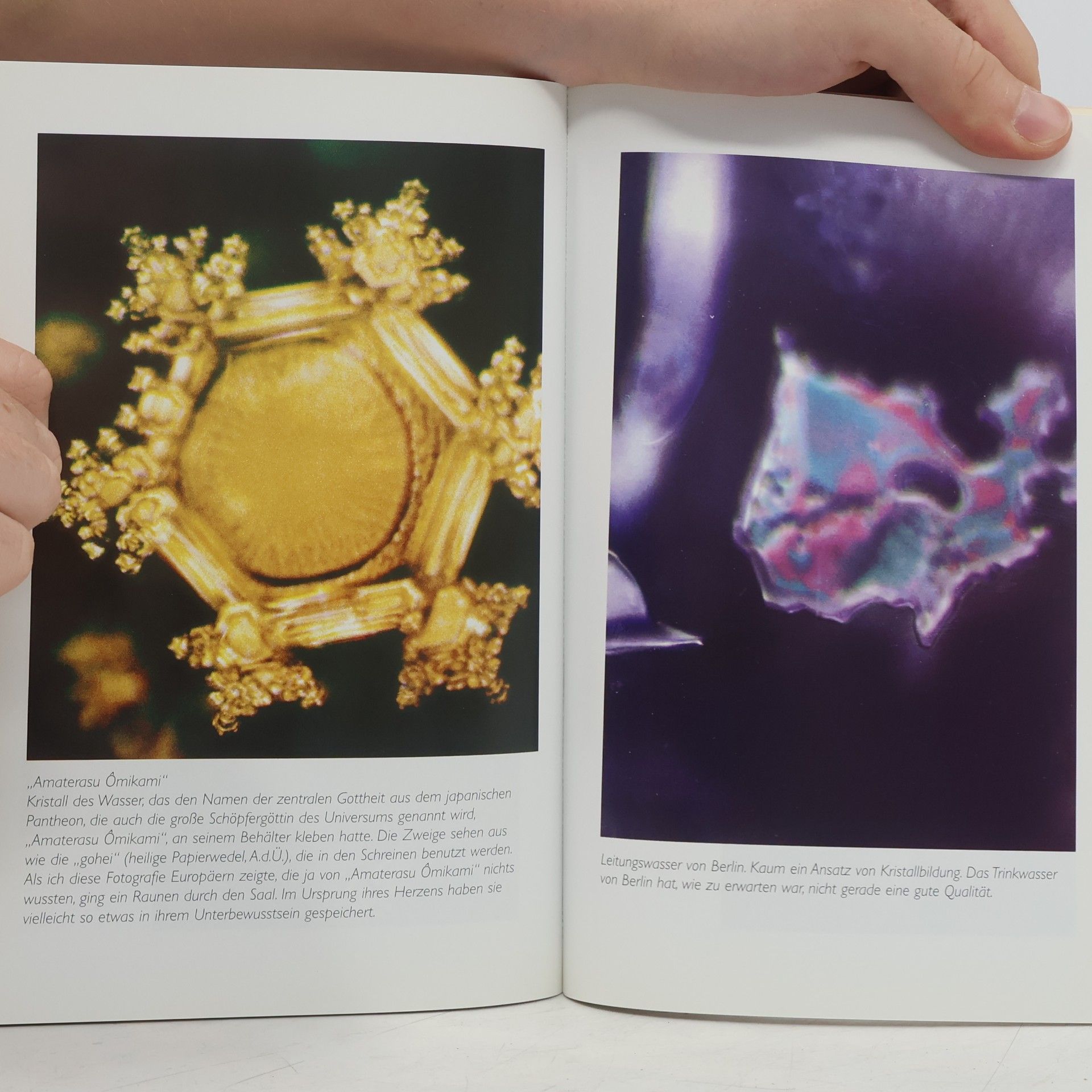 Masaru Emoto Wasserkristalle