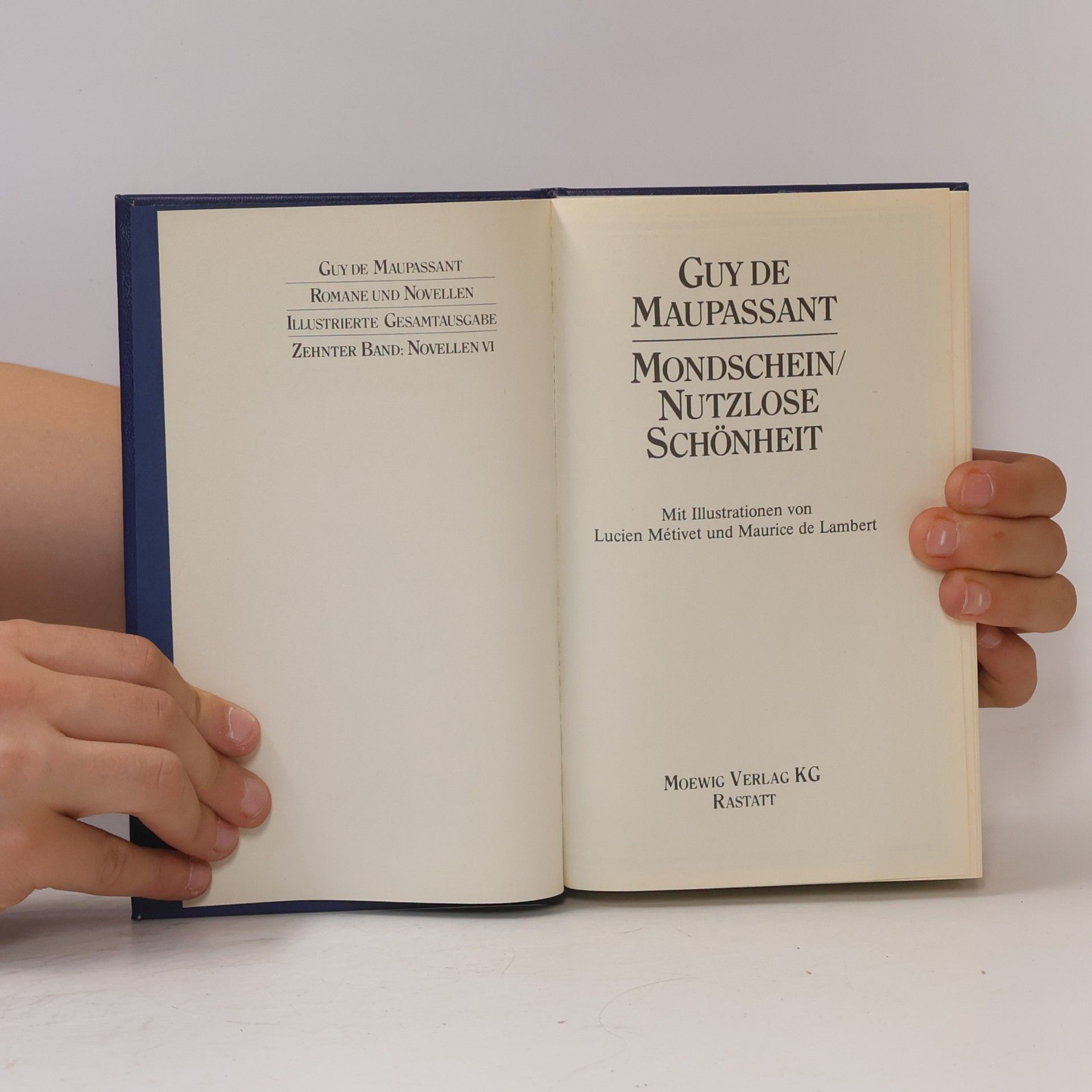 Guy de Maupassant Mondschein. Nutzlose Schönheit