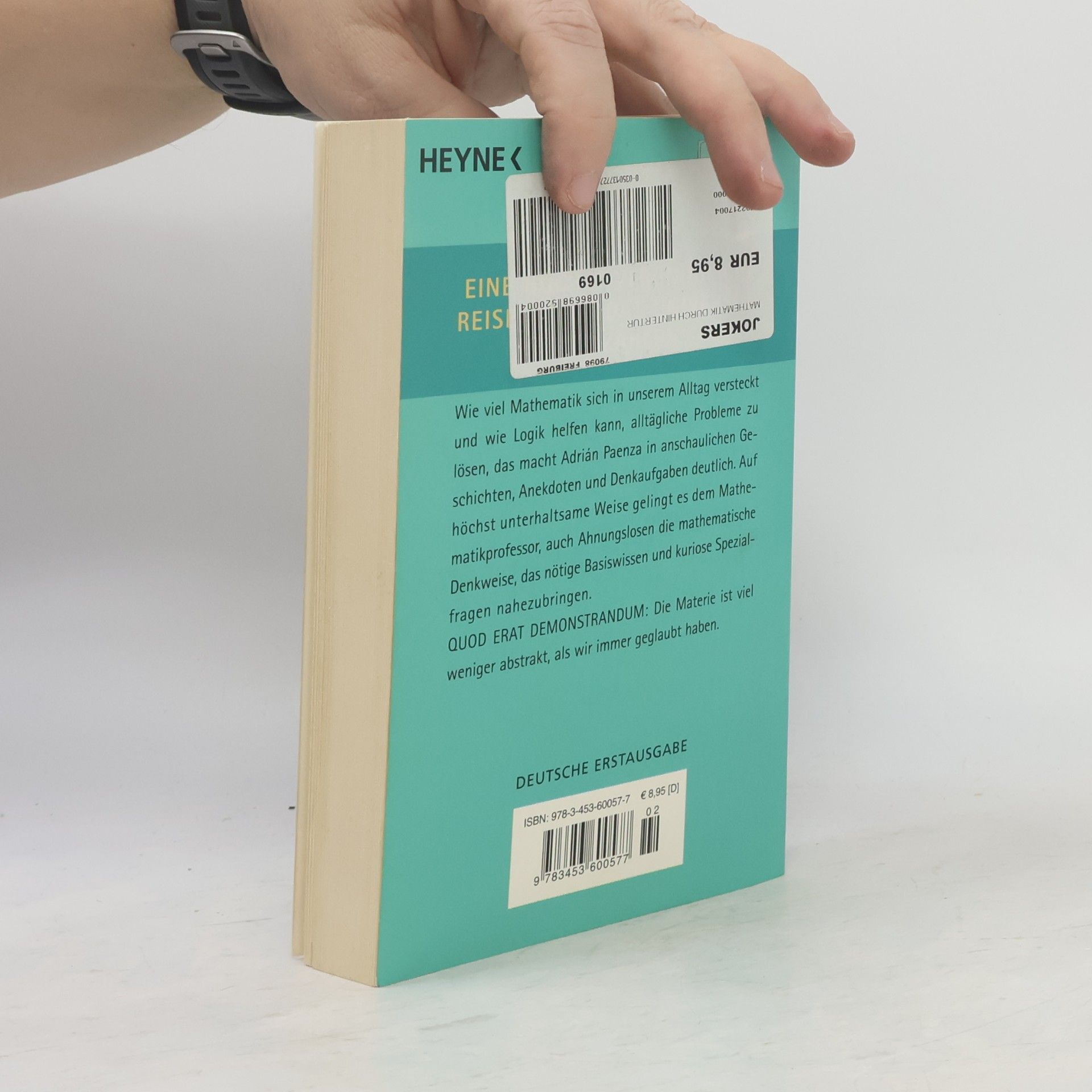 Adrián Paenza Mathematik durch die Hintertür
