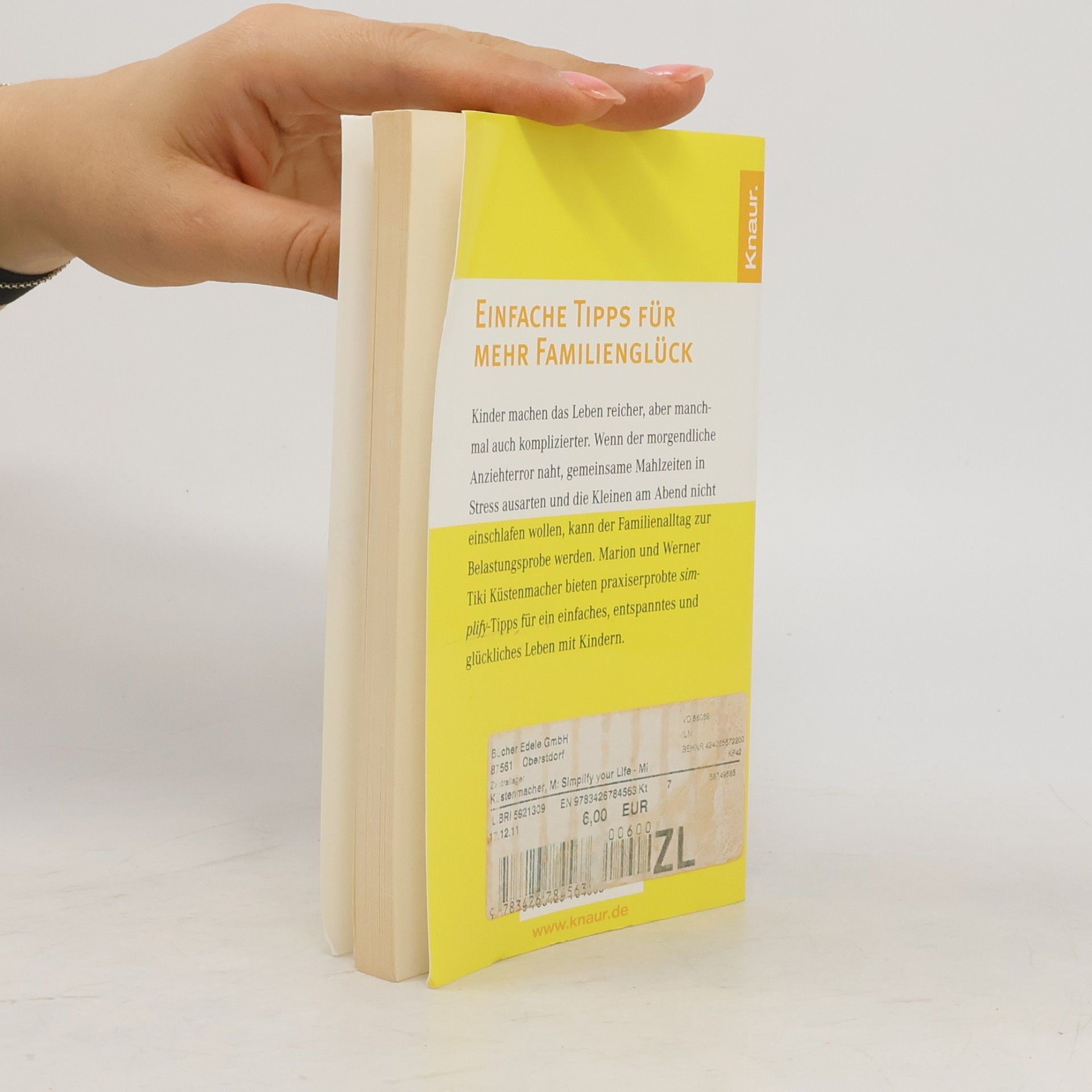 Marion Küstenmacher Simplify your Life - mit Kindern einfacher und glücklicher leben