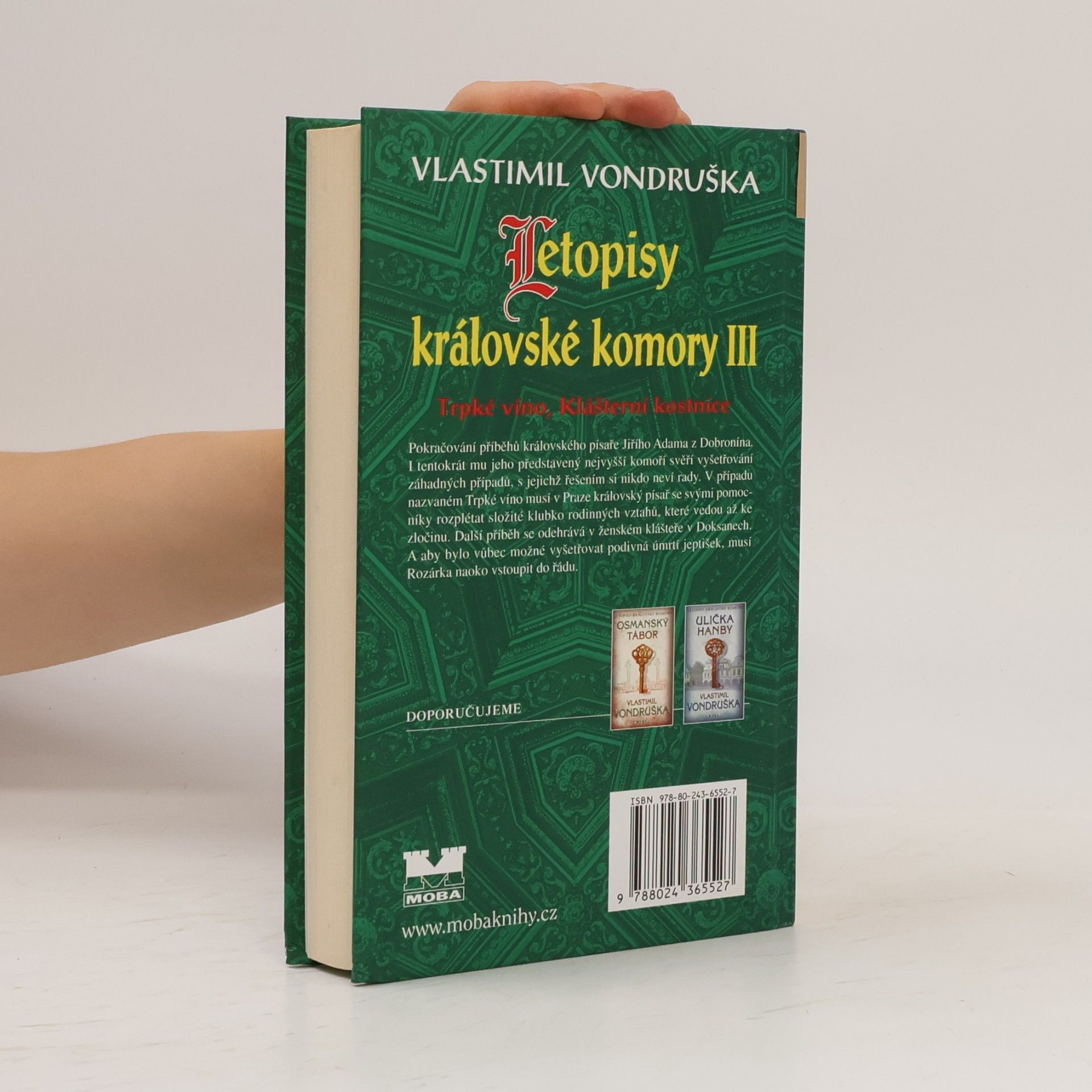 Vlastimil Vondruška Letopisy královské komory 3 (Trpké víno, Klášterní kostnice)