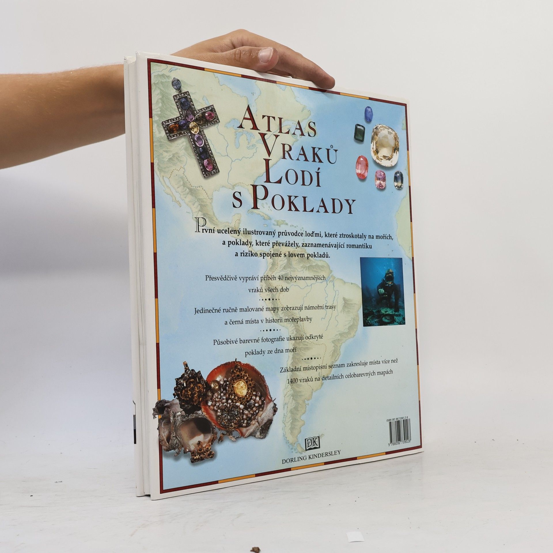 Nigel Pickford Atlas vraků lodí s poklady