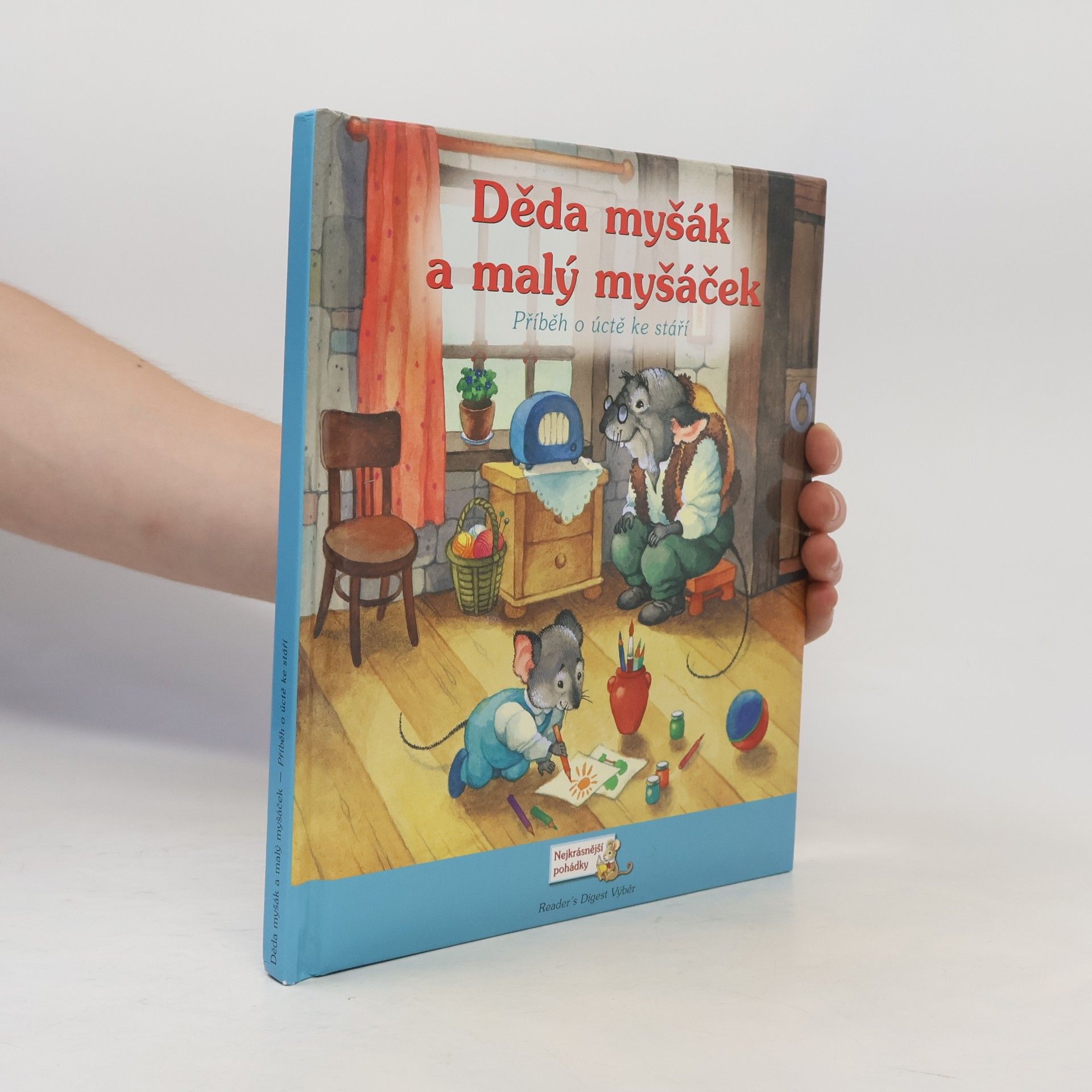 Děda myšák a malý myšáček: Příběh o úctě ke stáří