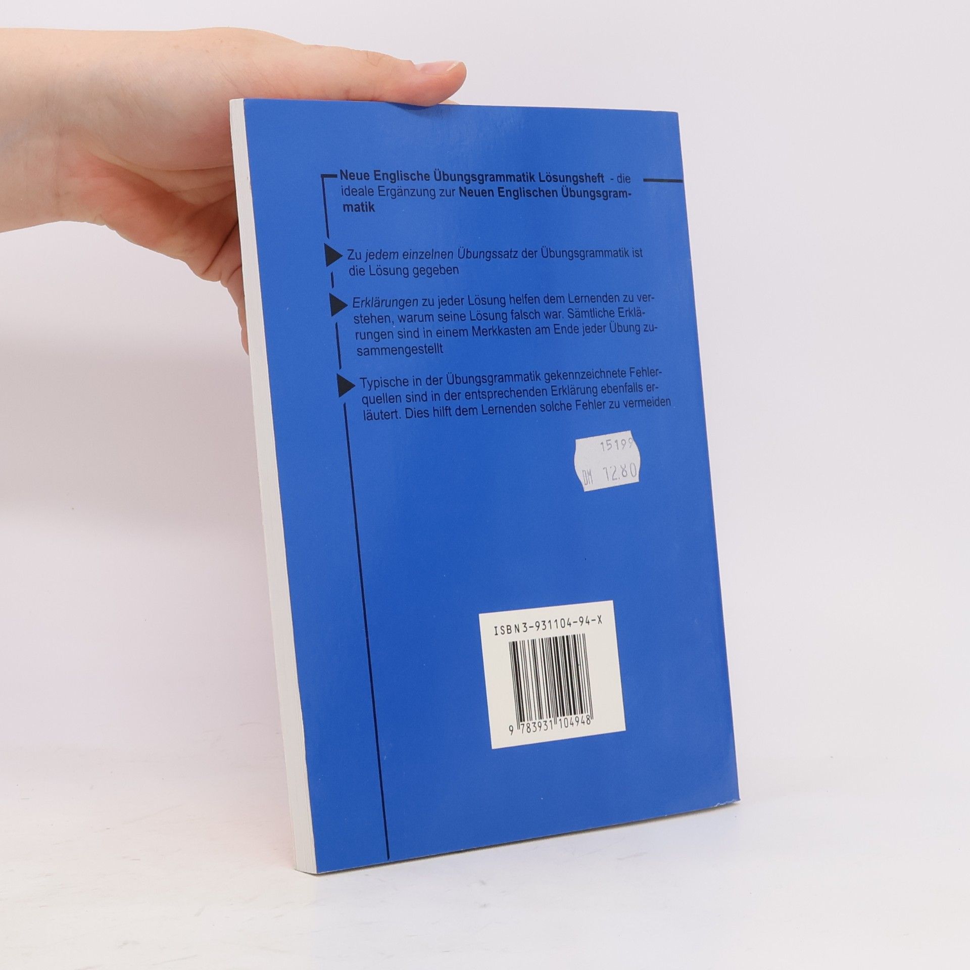 Various authors Neue englische Übungsgrammatik