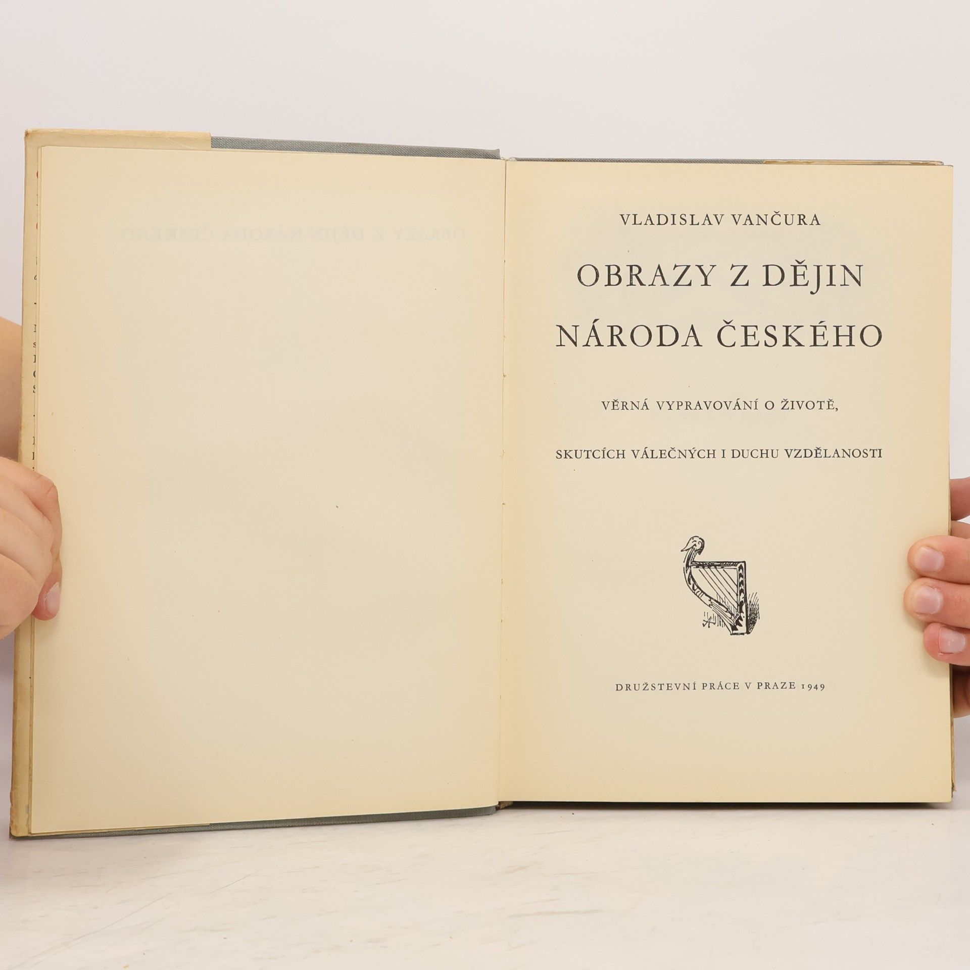 Vladislav Vančura Obrazy z dějin národa českého 1
