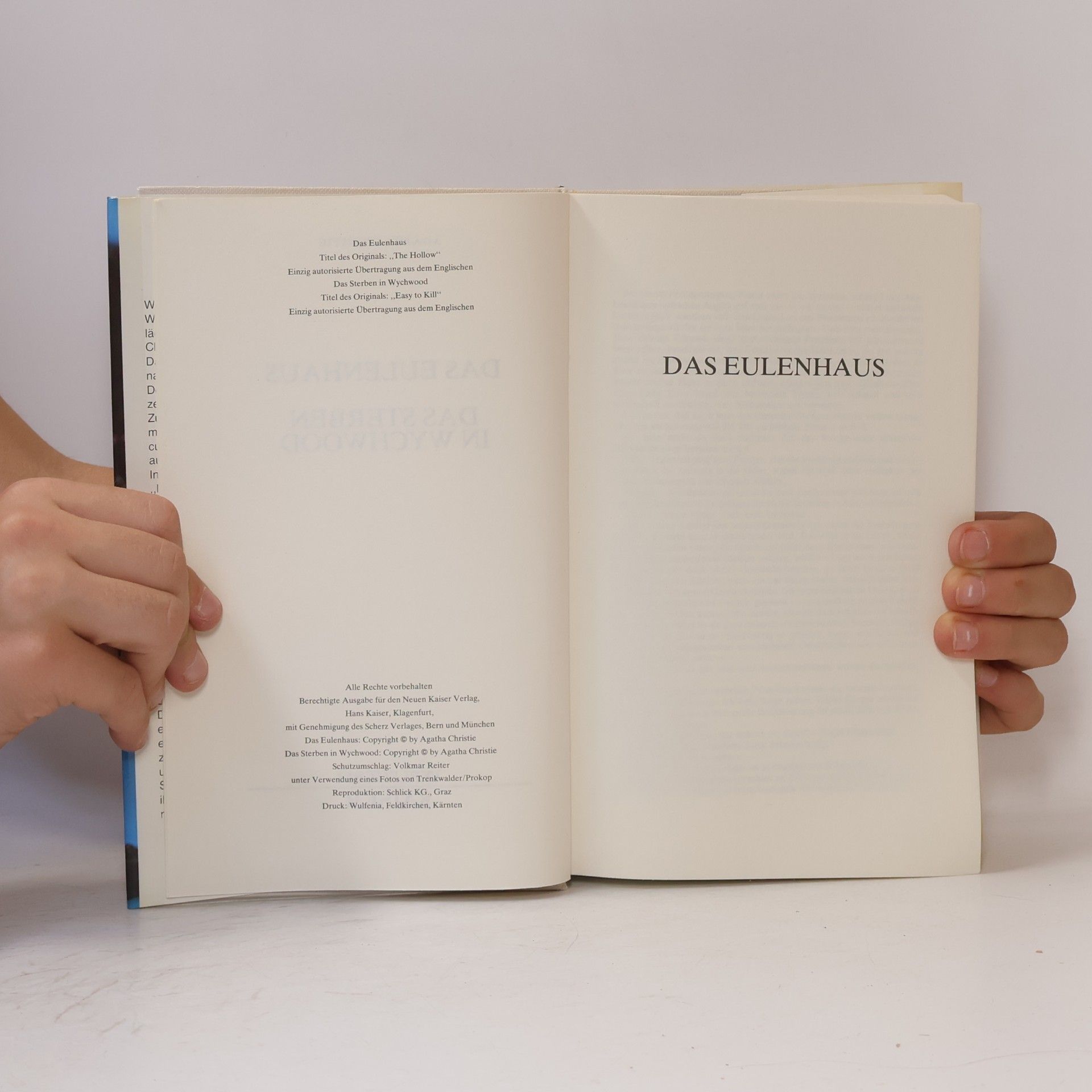Agatha Christie Das Eulenhaus. Das Sterben in Wychwood