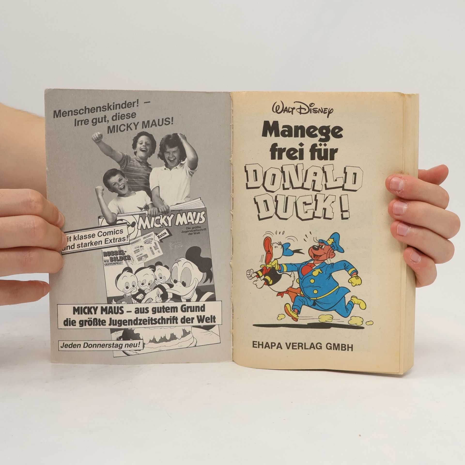 Walt Disney Lustiges Taschenbuch 113. Manege frei für Donald Duck!