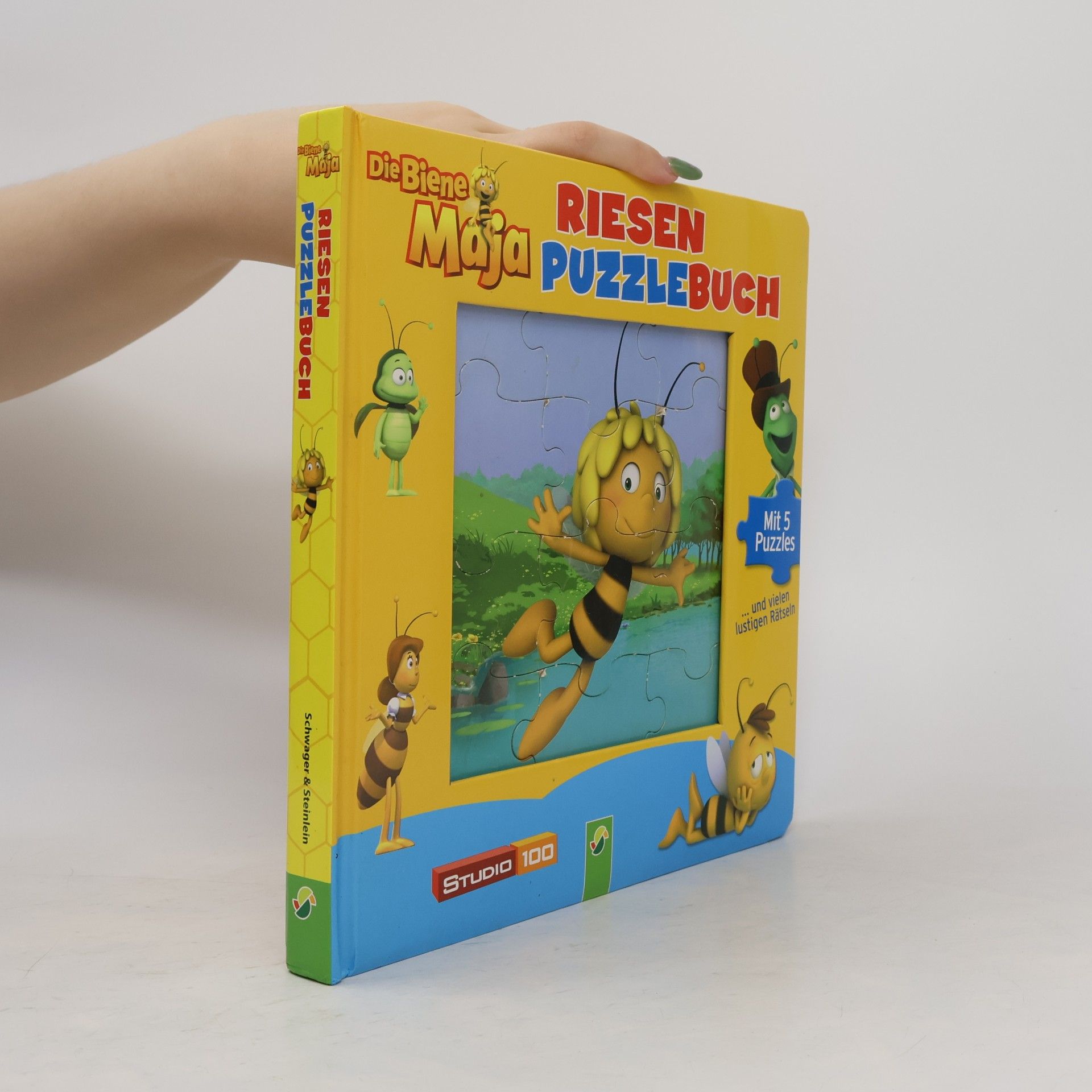 Autores varios Die Biene Maja. Riesen Puzzlebuch
