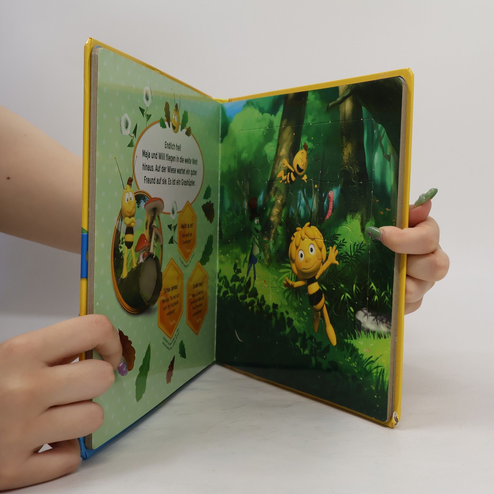 Autorenkollektiv Die Biene Maja. Riesen Puzzlebuch