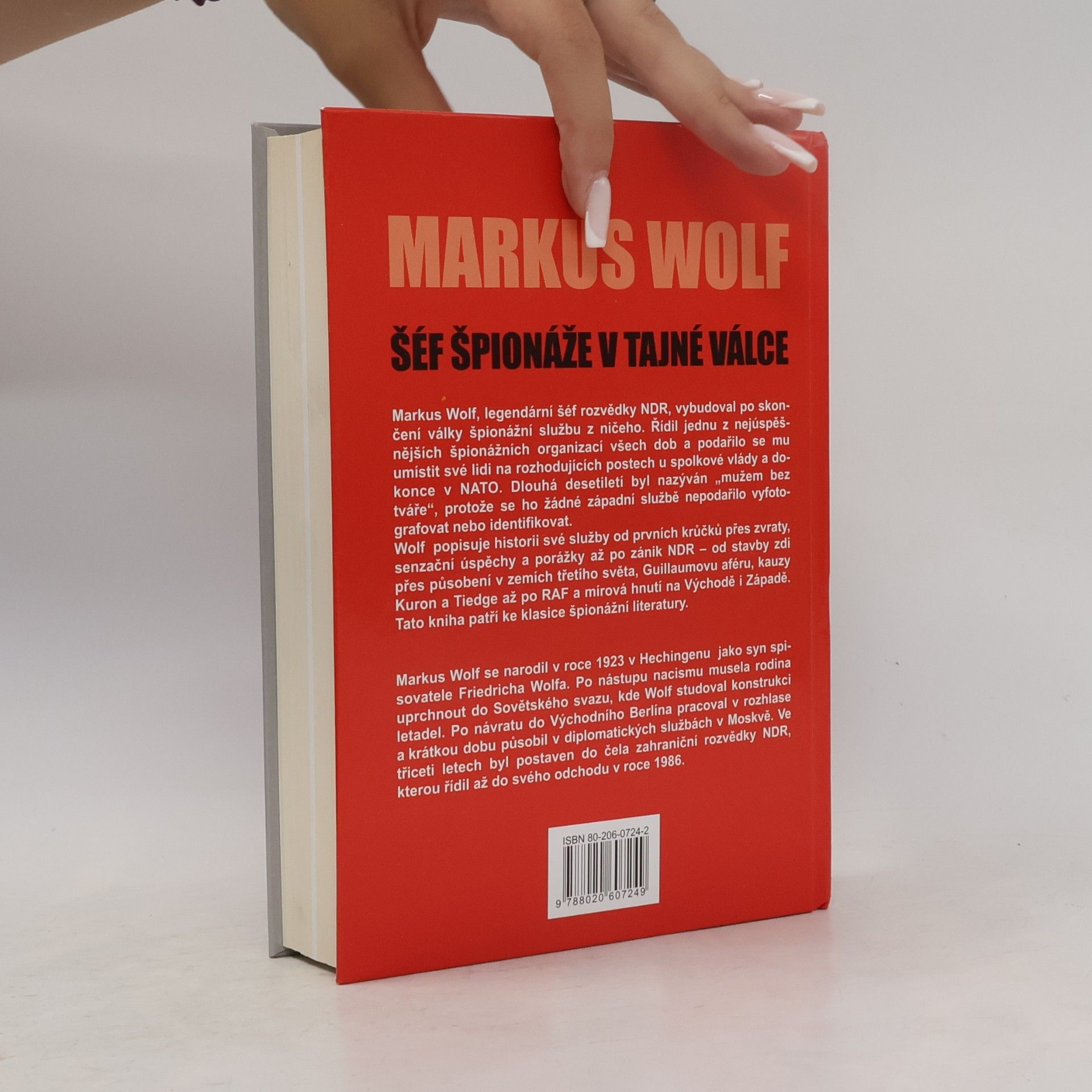 Markus Wolf Šéf špionáže v tajné válce