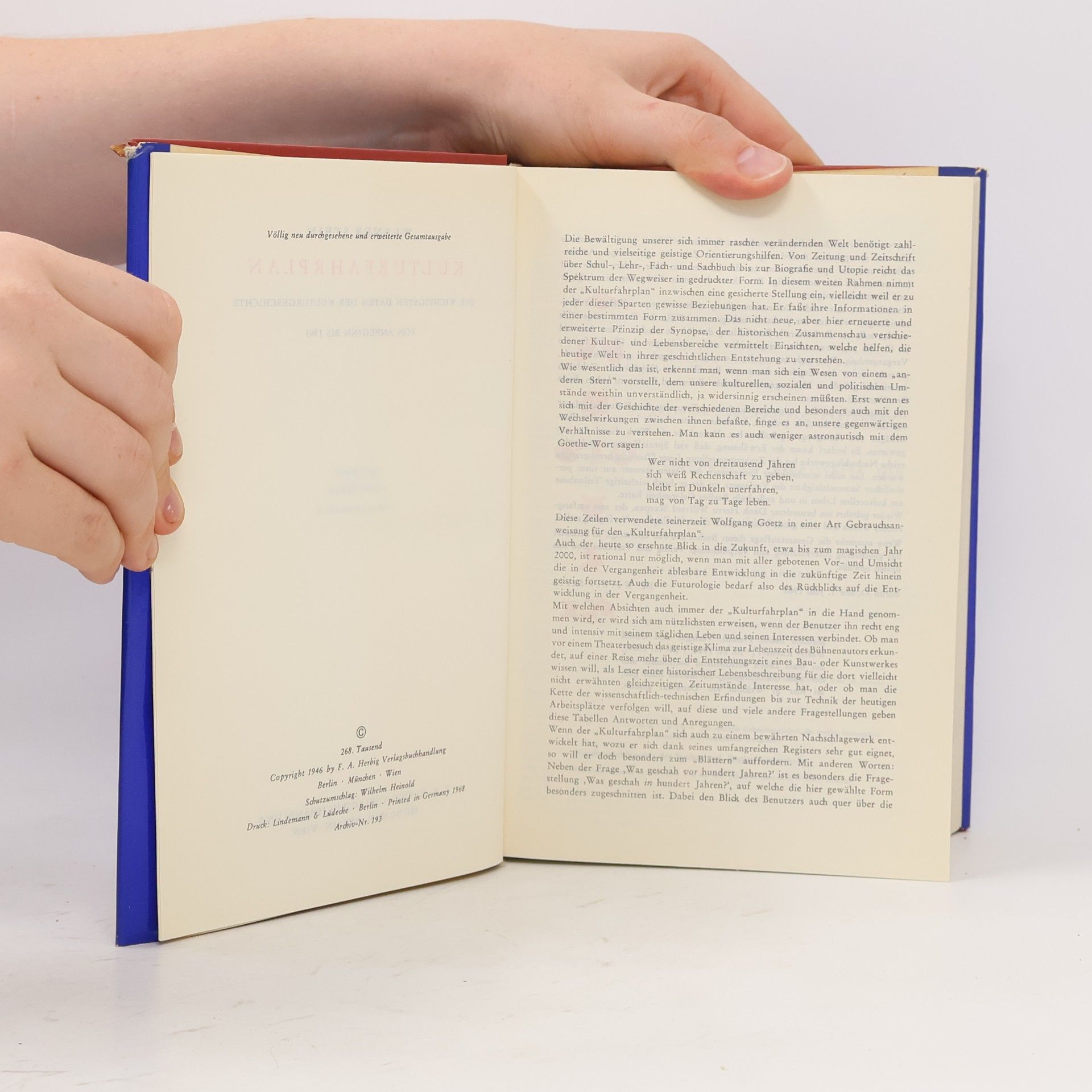 Werner Stein Kulturfahrplan