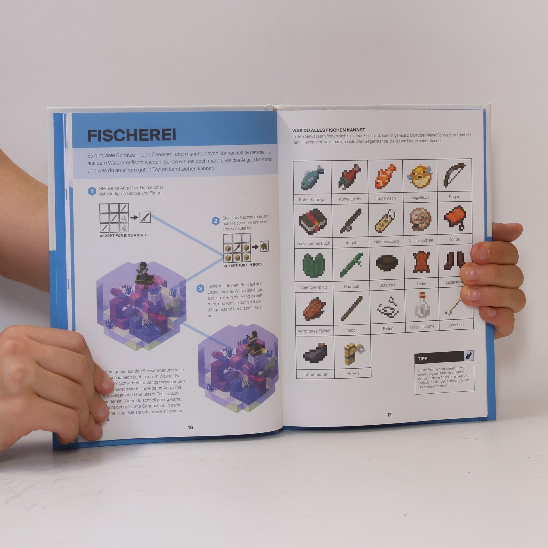 Stephanie Milton Minecraft, Handbuch Überleben im Wasser