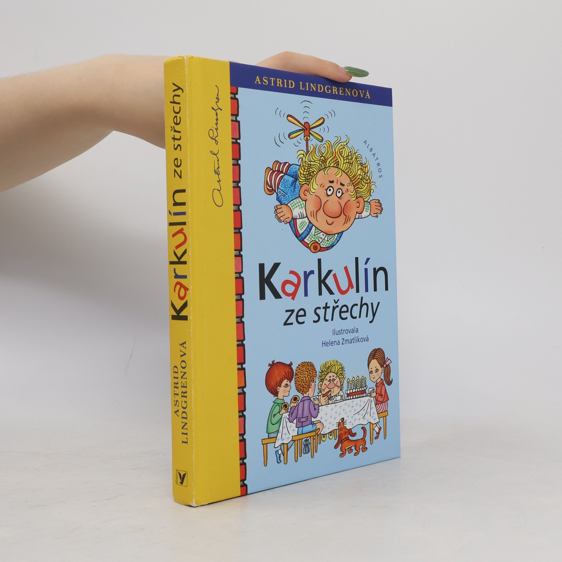 Astrid Lindgren Karkulín ze střechy