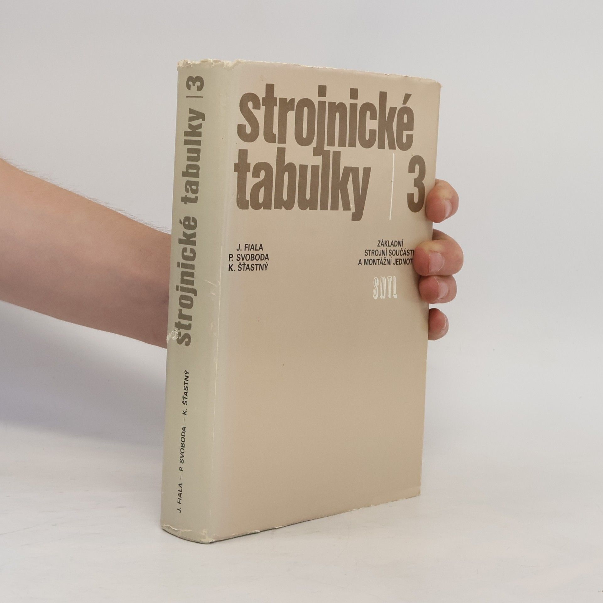 Karel Šťastný Strojnické tabulky 3