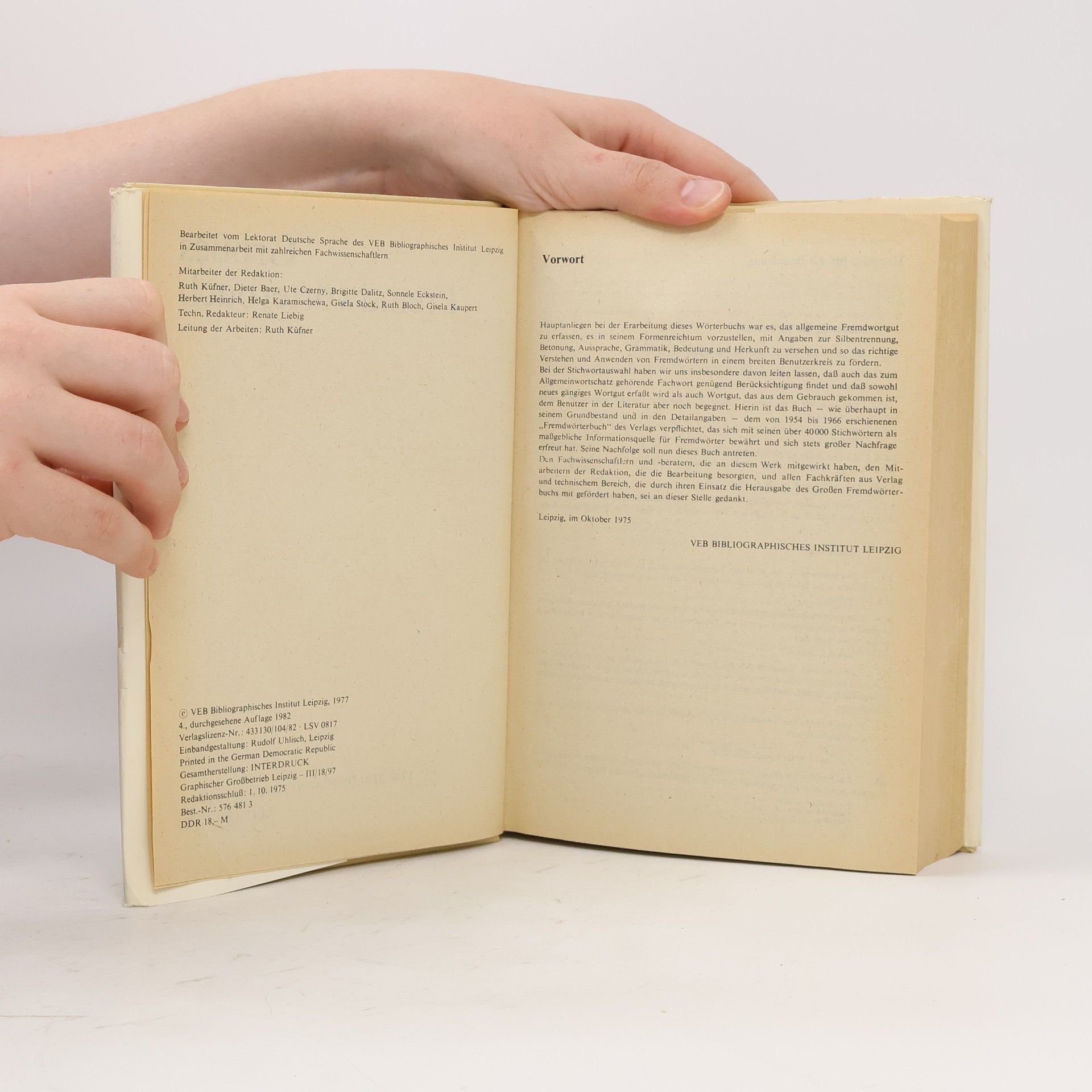 Collectif d'auteurs Großes Fremdwörterbuch